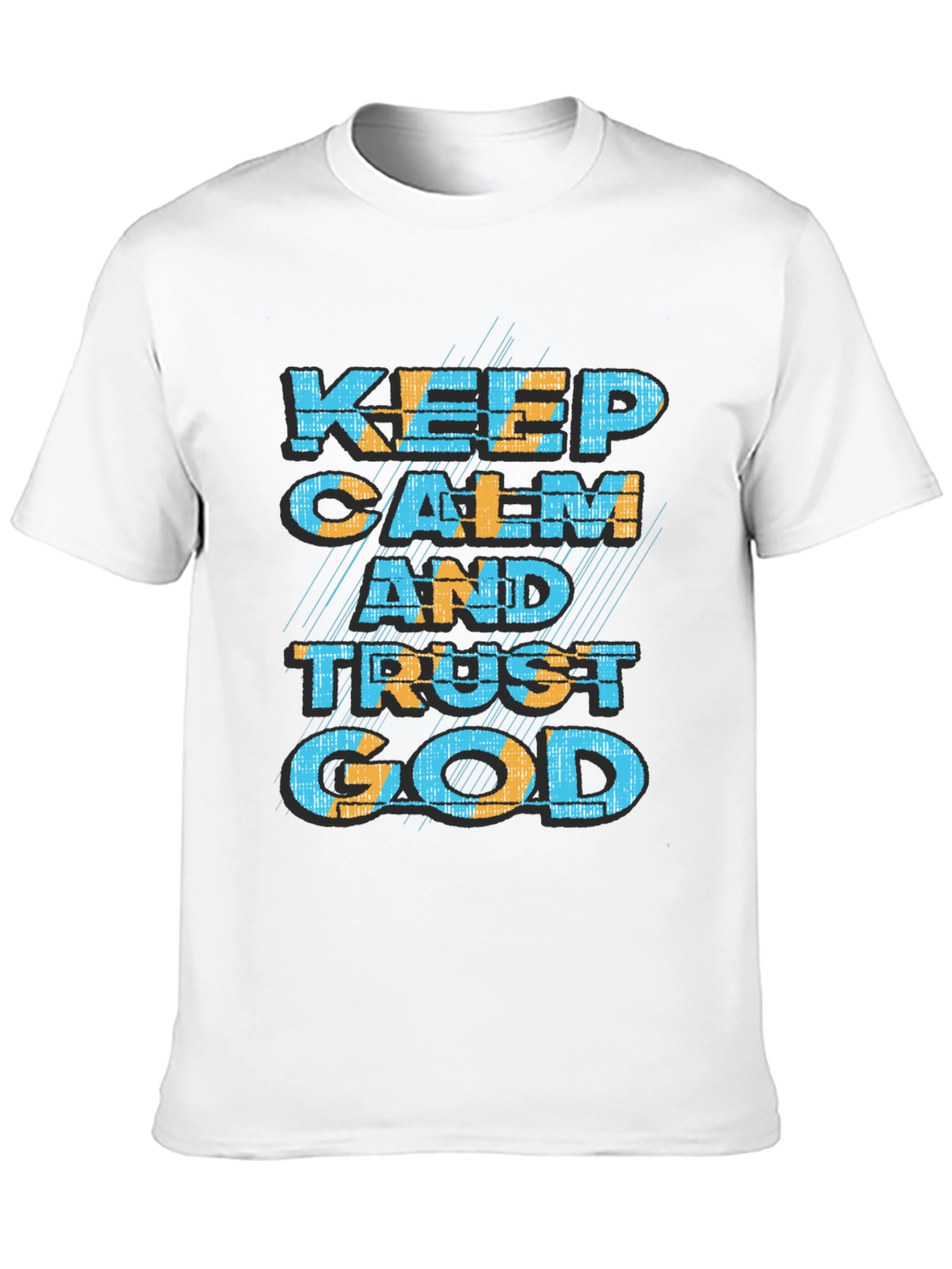 Keep Calm and Trust God Graphic T-Shirt