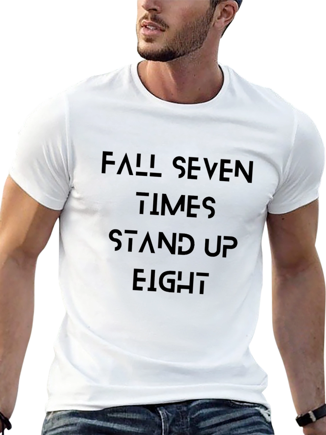 Inspirational Fall Seven Times Graphic Tee