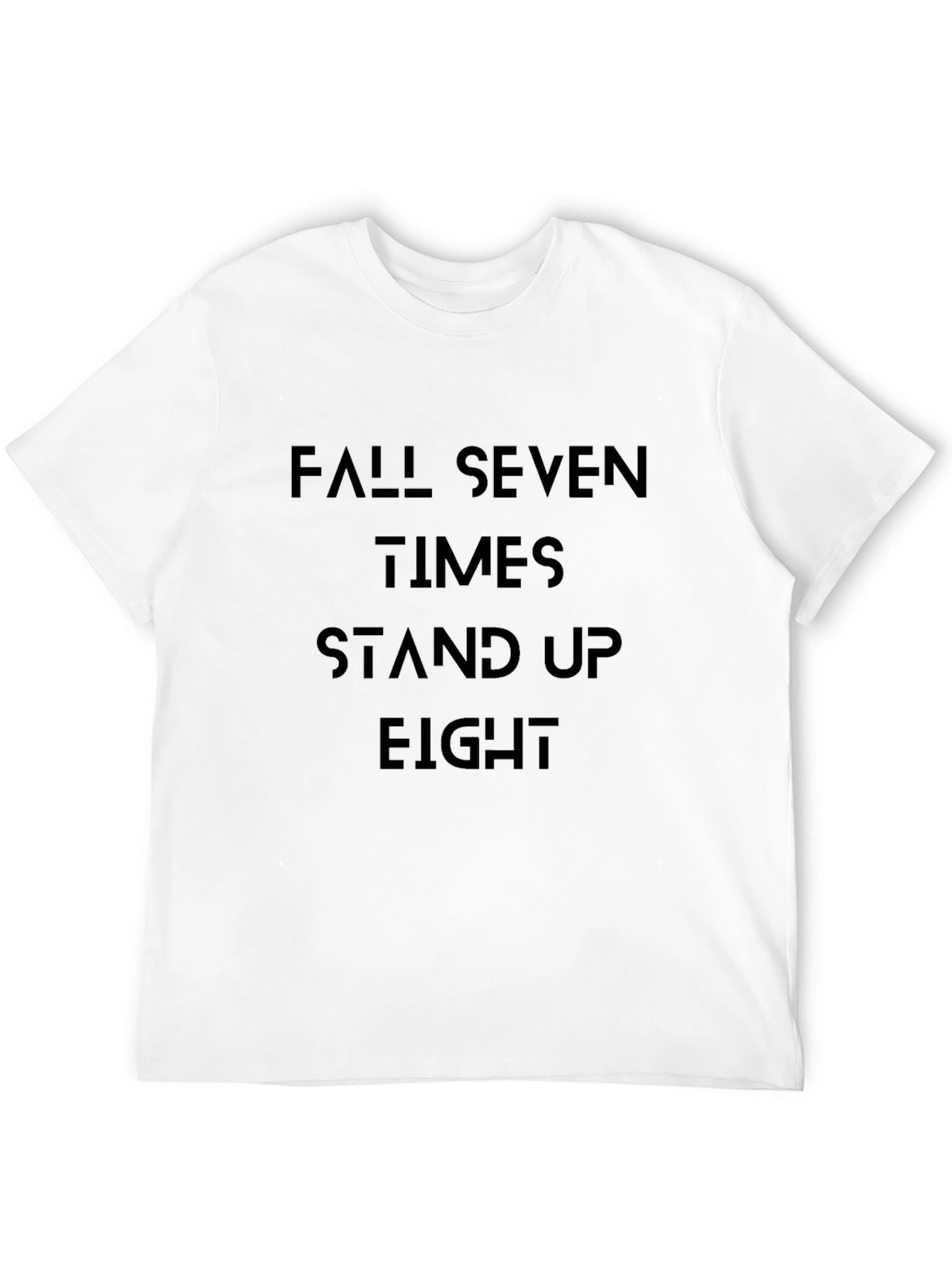 Inspirational Fall Seven Times Graphic Tee