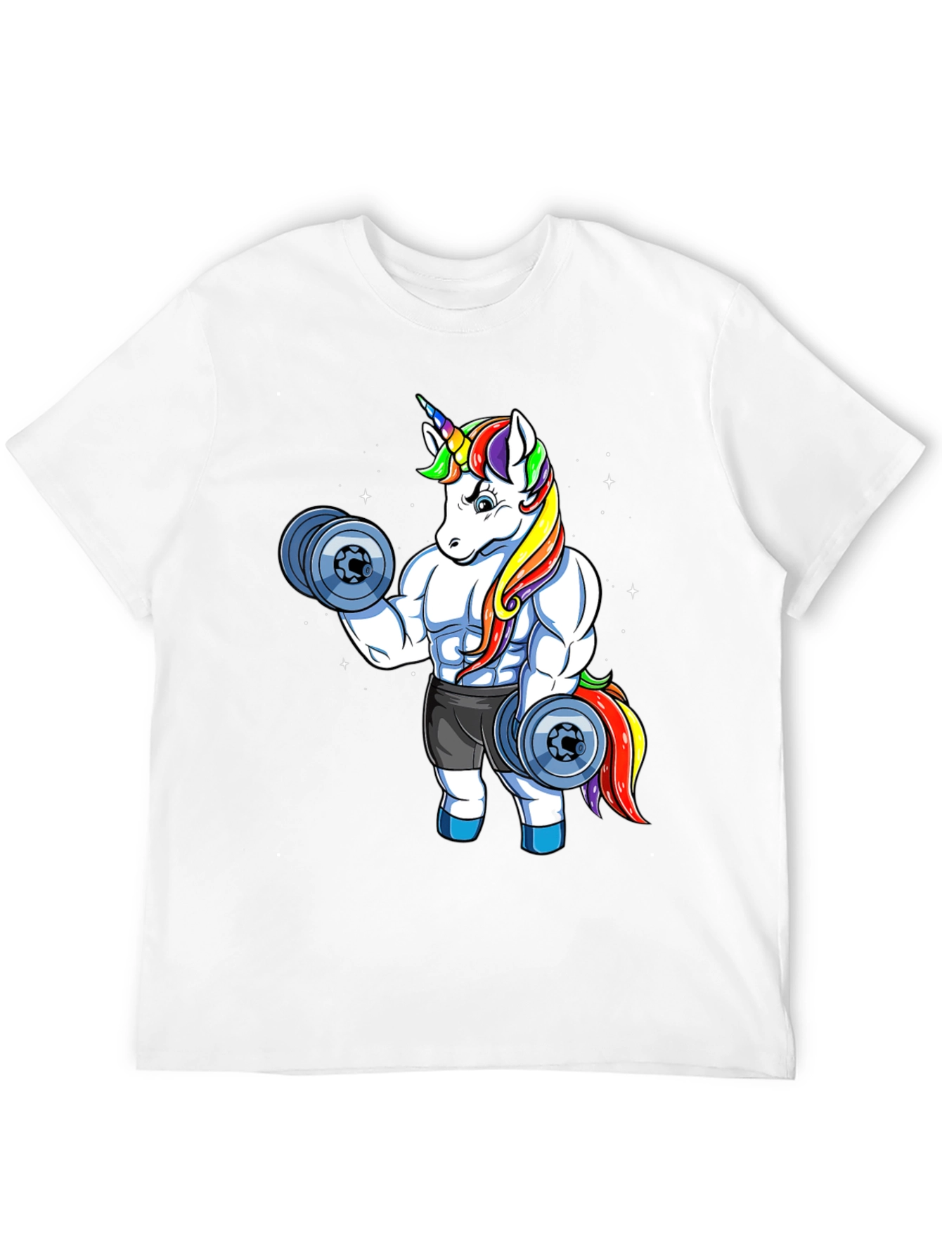 Unicorn Gym Black T-Shirt