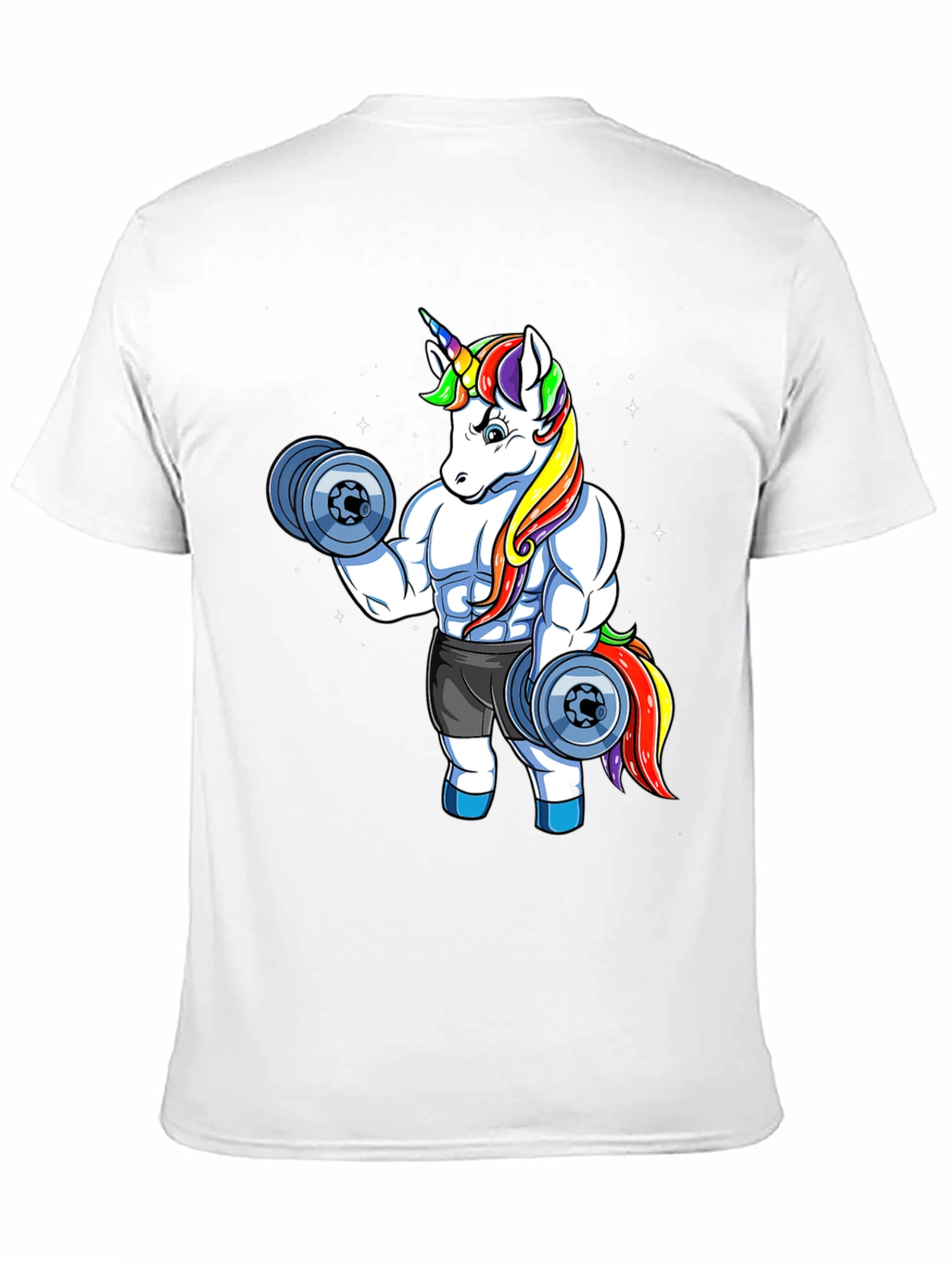 Unicorn Gym Black T-Shirt