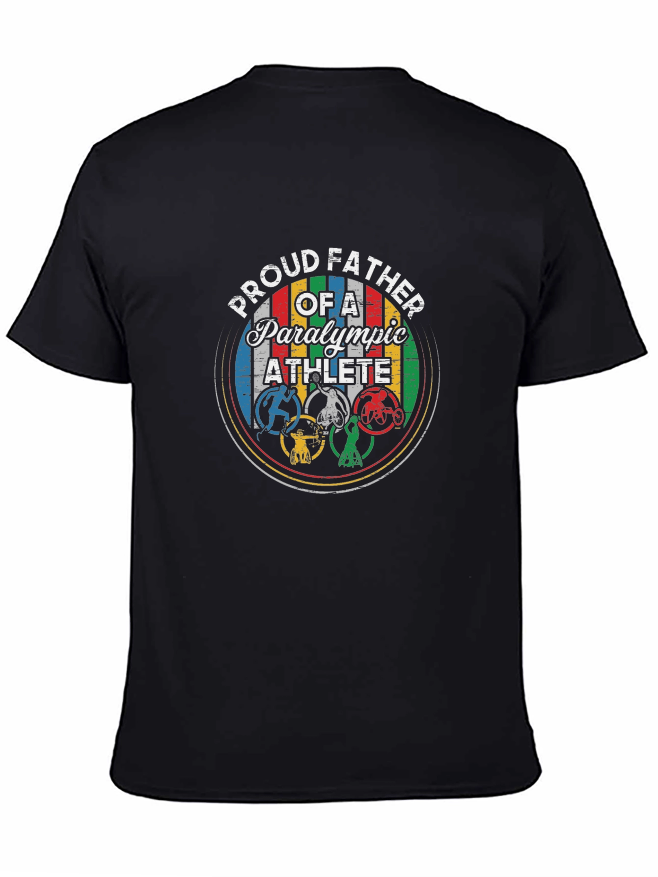 Proud Father of a Paralympic Athlete T-Shirt