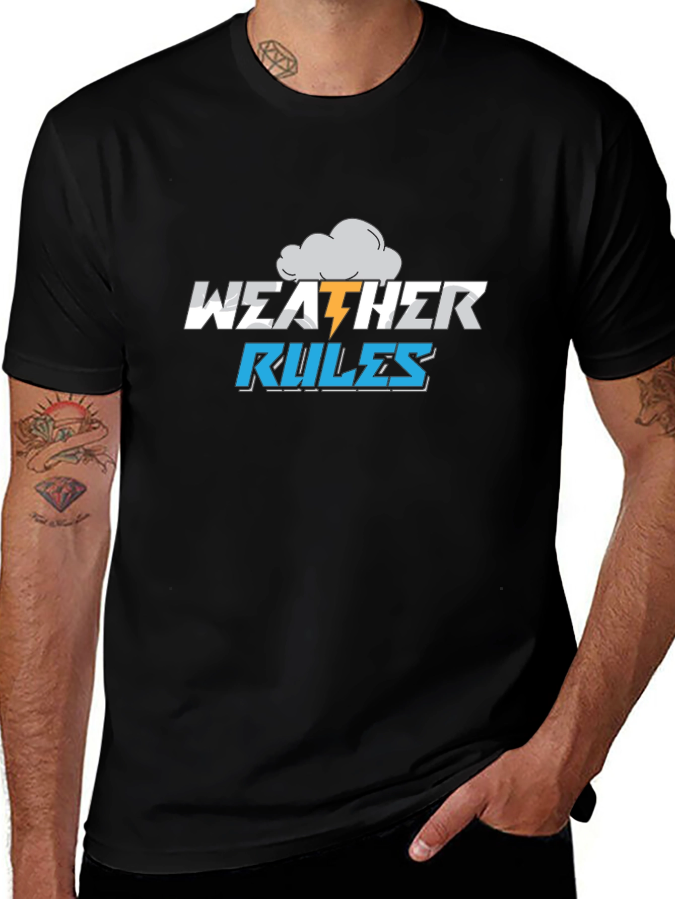 Weather Rules Graphic T-Shirt
