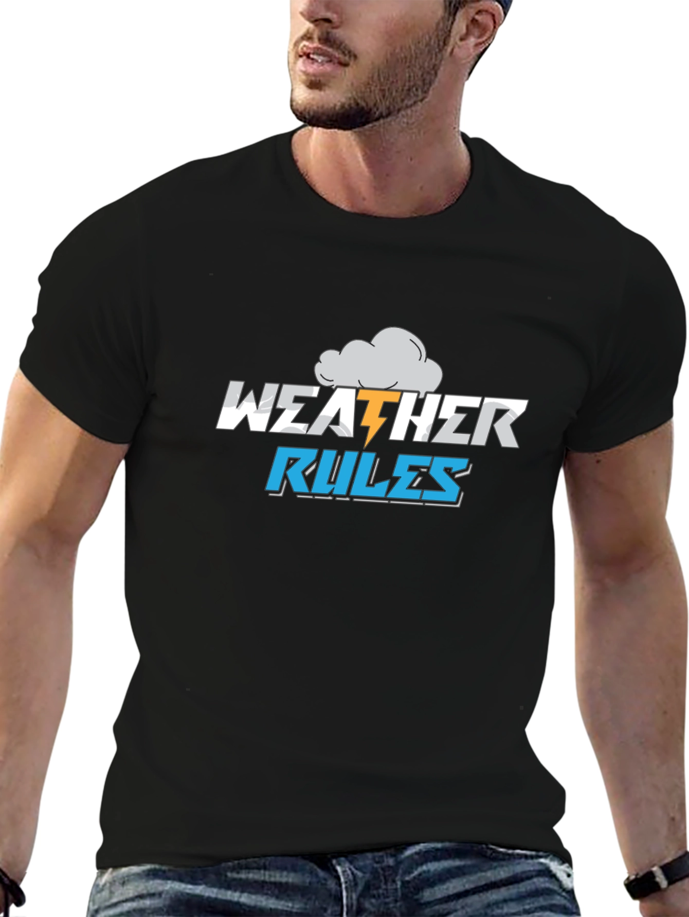 Weather Rules Graphic T-Shirt