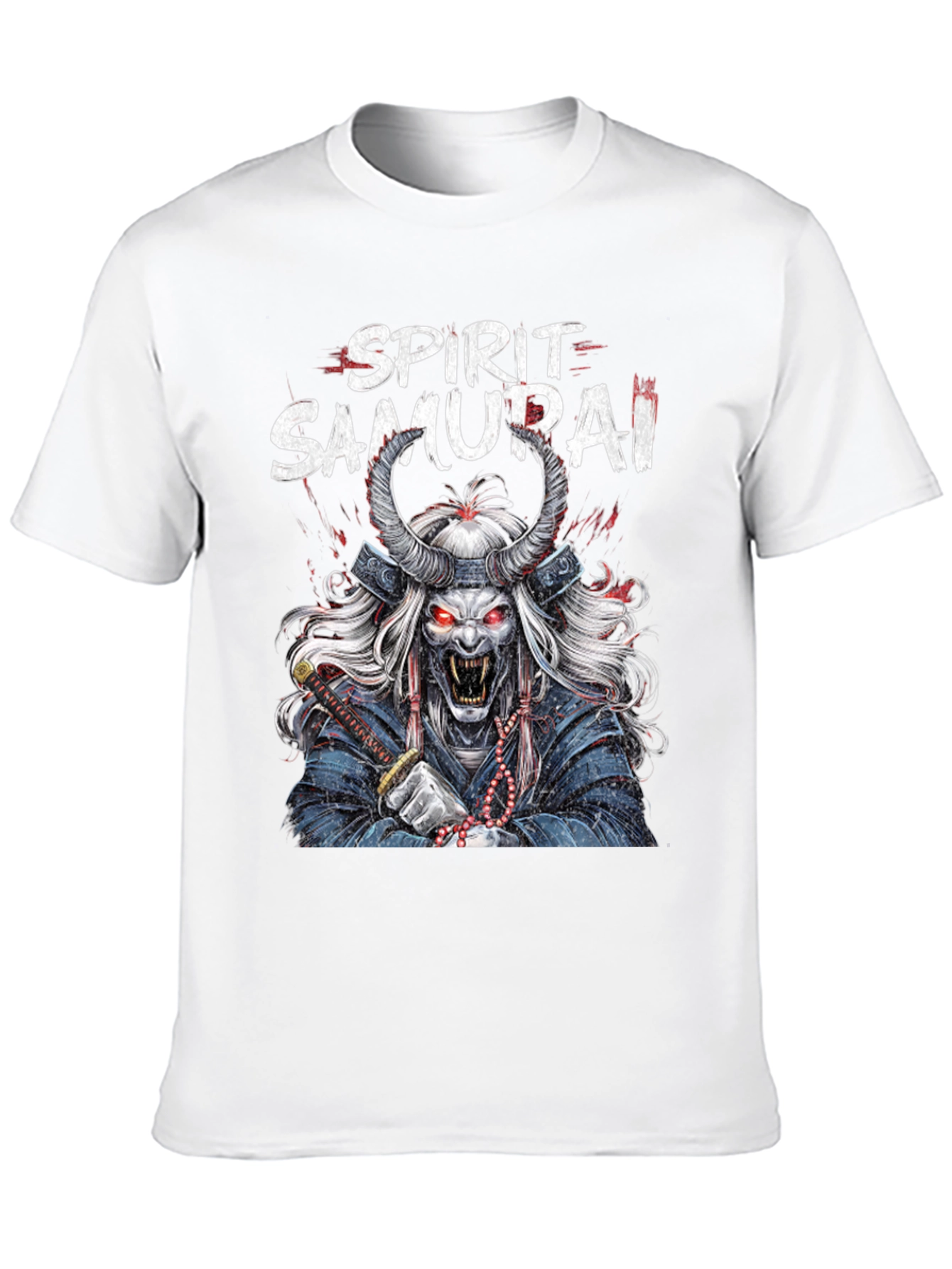 Spirit Samurai Graphic Tee - Mens Black T-Shirt