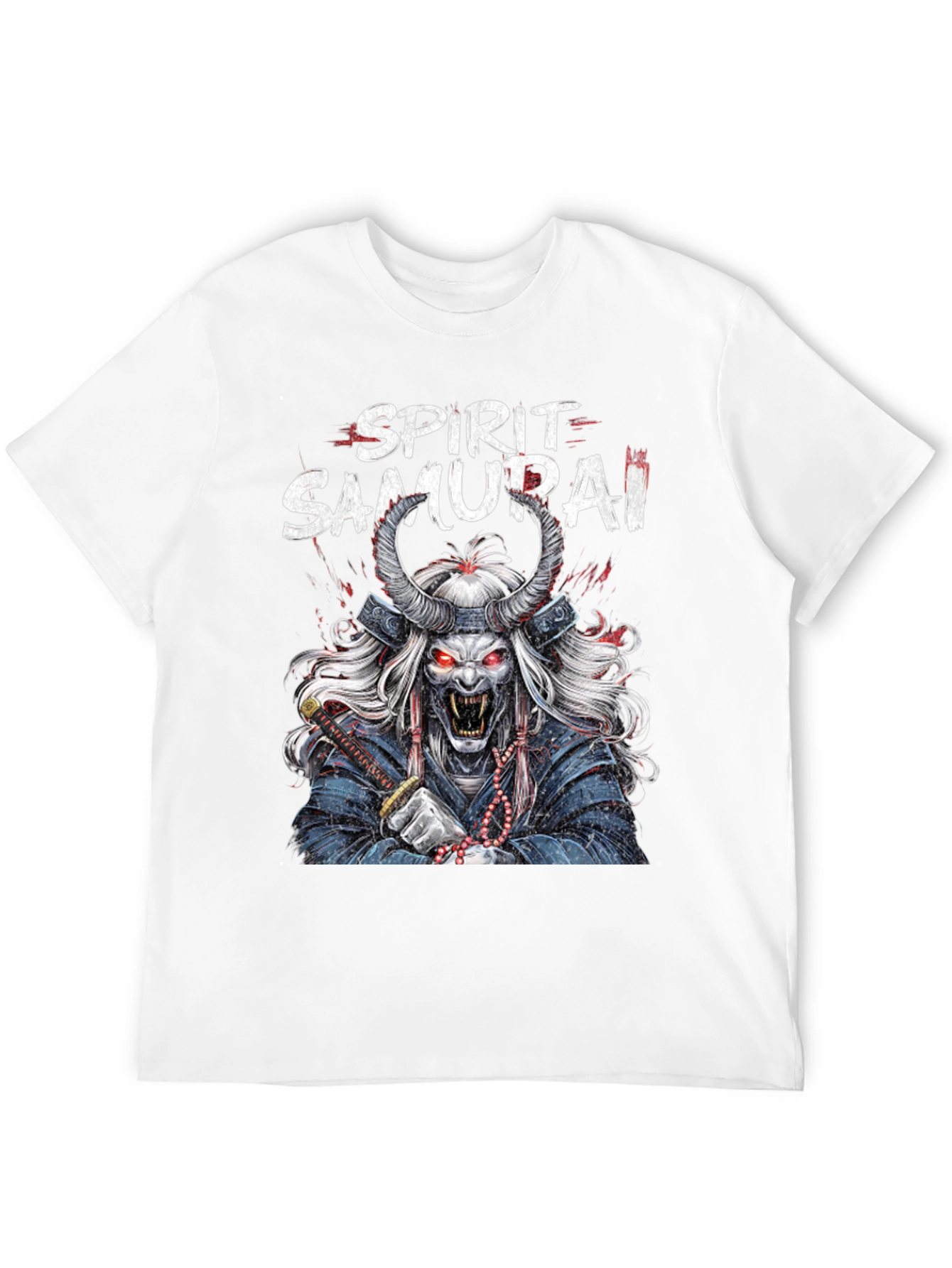 Spirit Samurai Graphic Tee - Mens Black T-Shirt