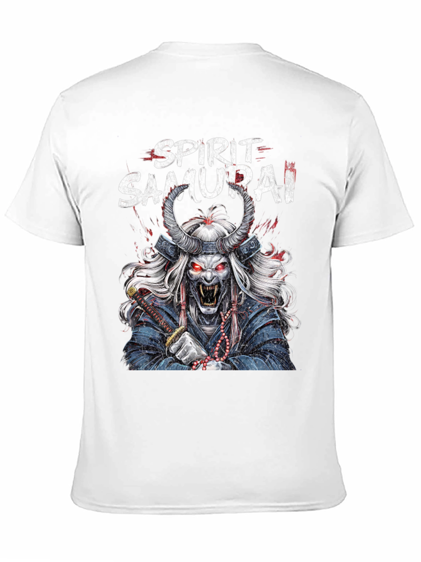 Spirit Samurai Graphic Tee - Mens Black T-Shirt