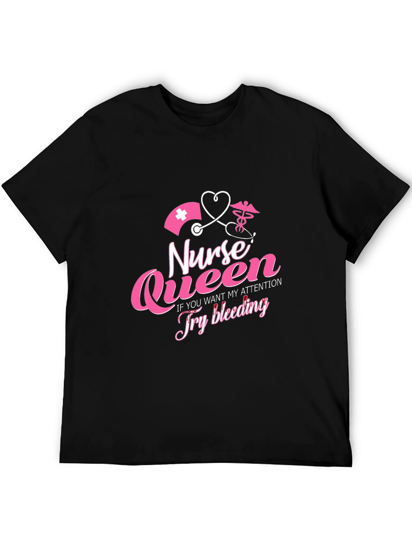 Nurse Queen Graphic Tee