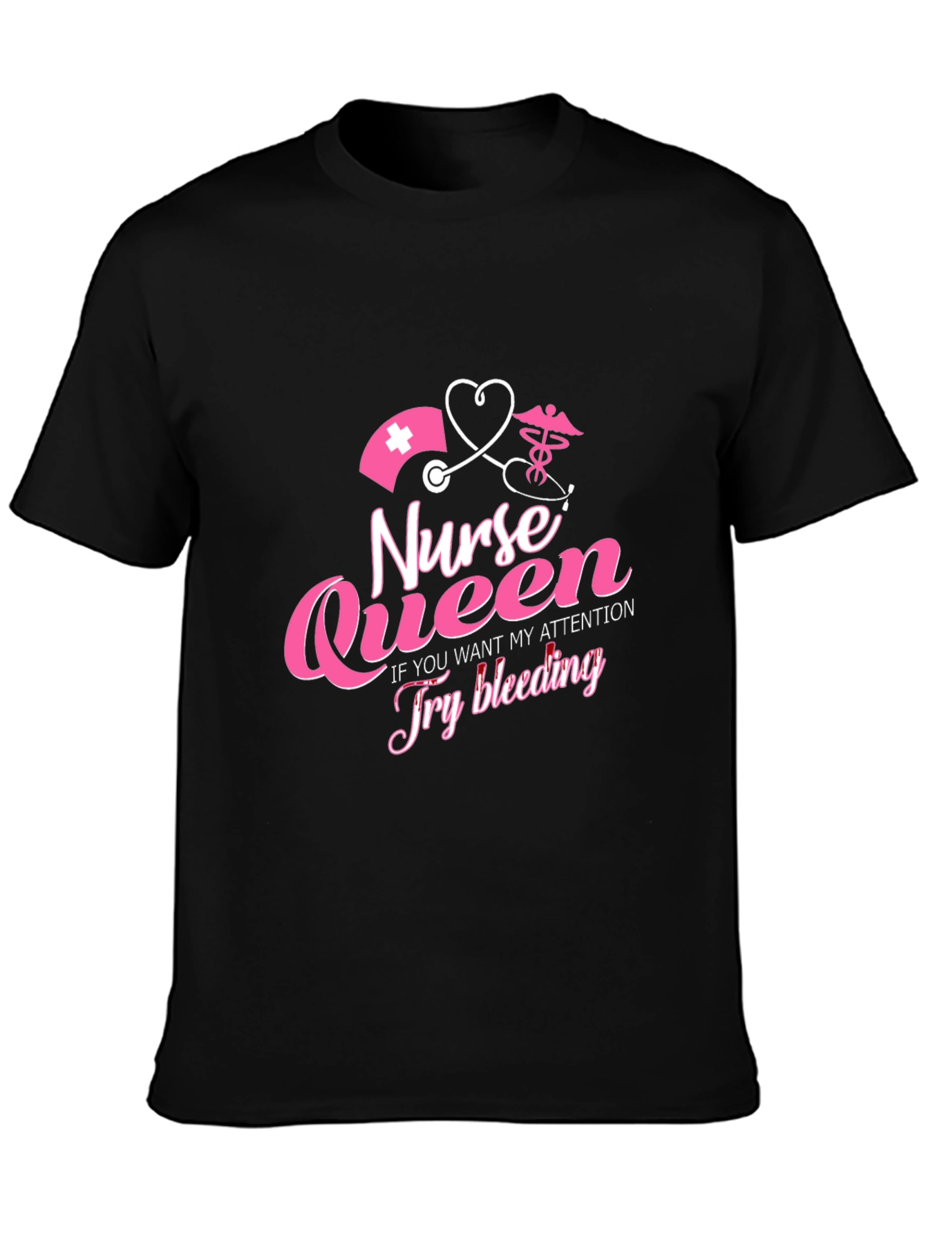 Nurse Queen Graphic Tee