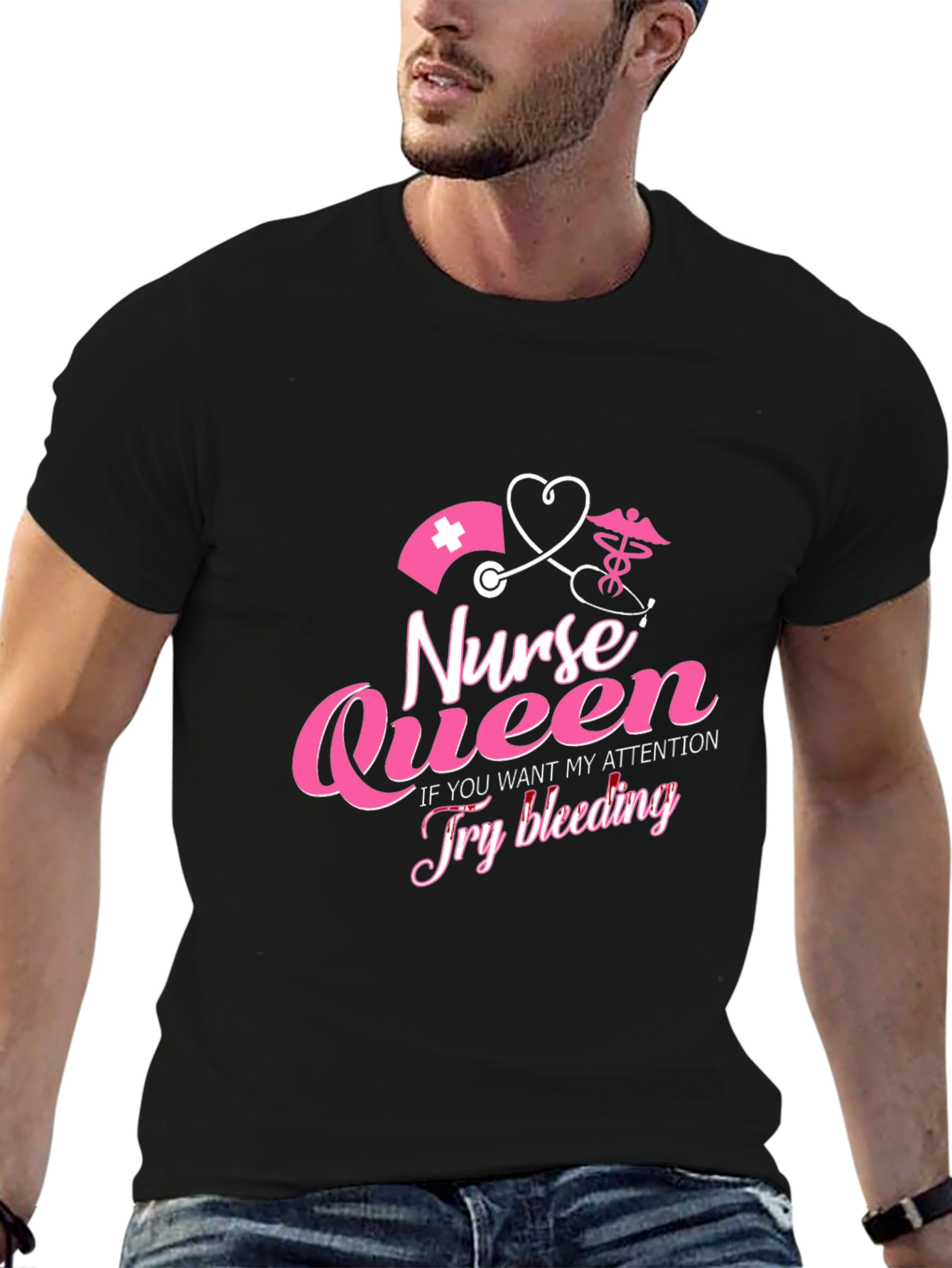 Nurse Queen Graphic Tee