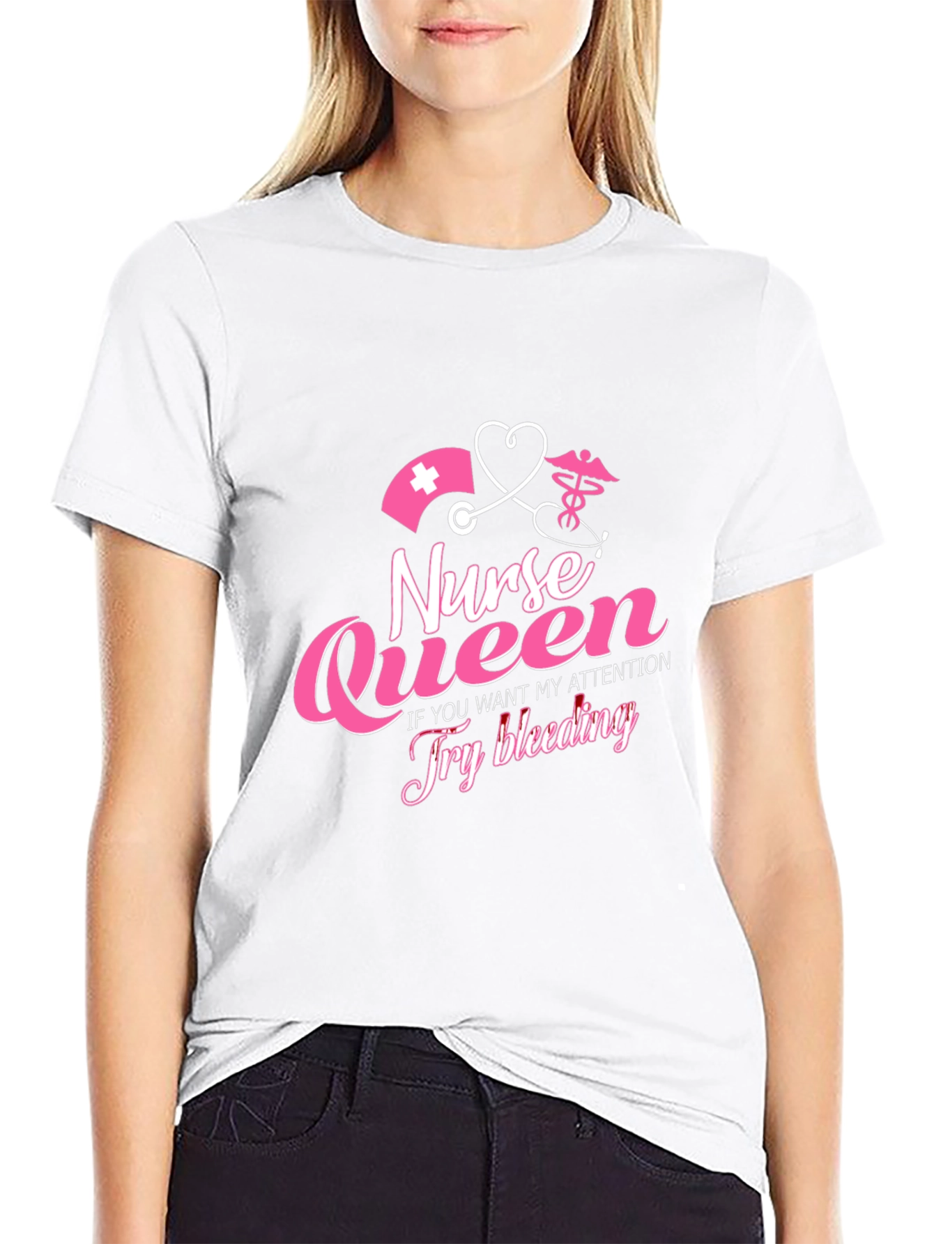 Nurse Queen Graphic Tee
