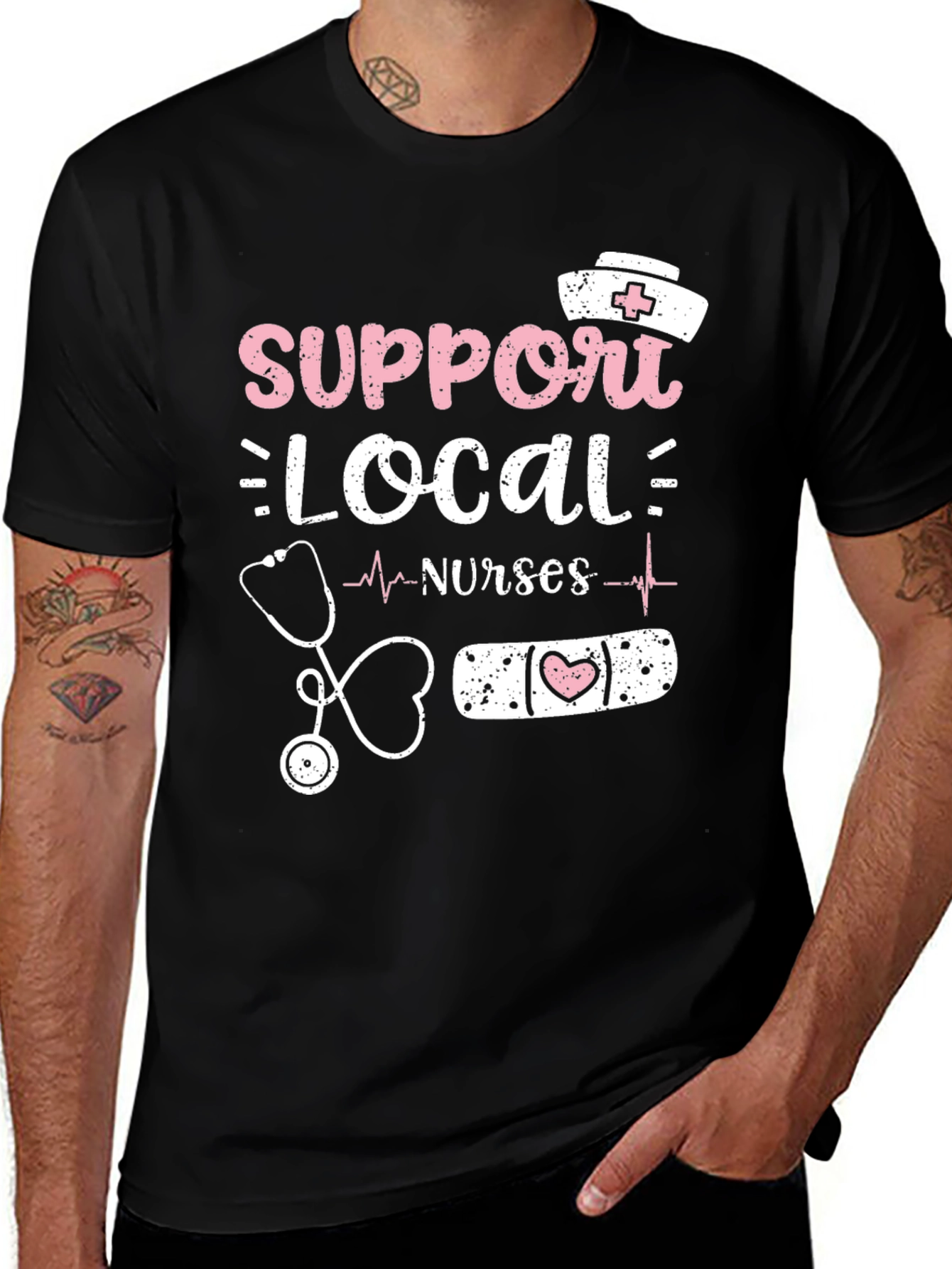 Support Local Nurses T-Shirt