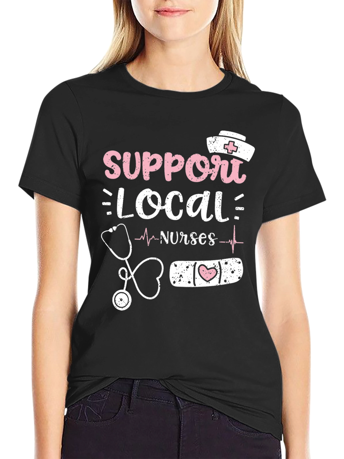 Support Local Nurses T-Shirt
