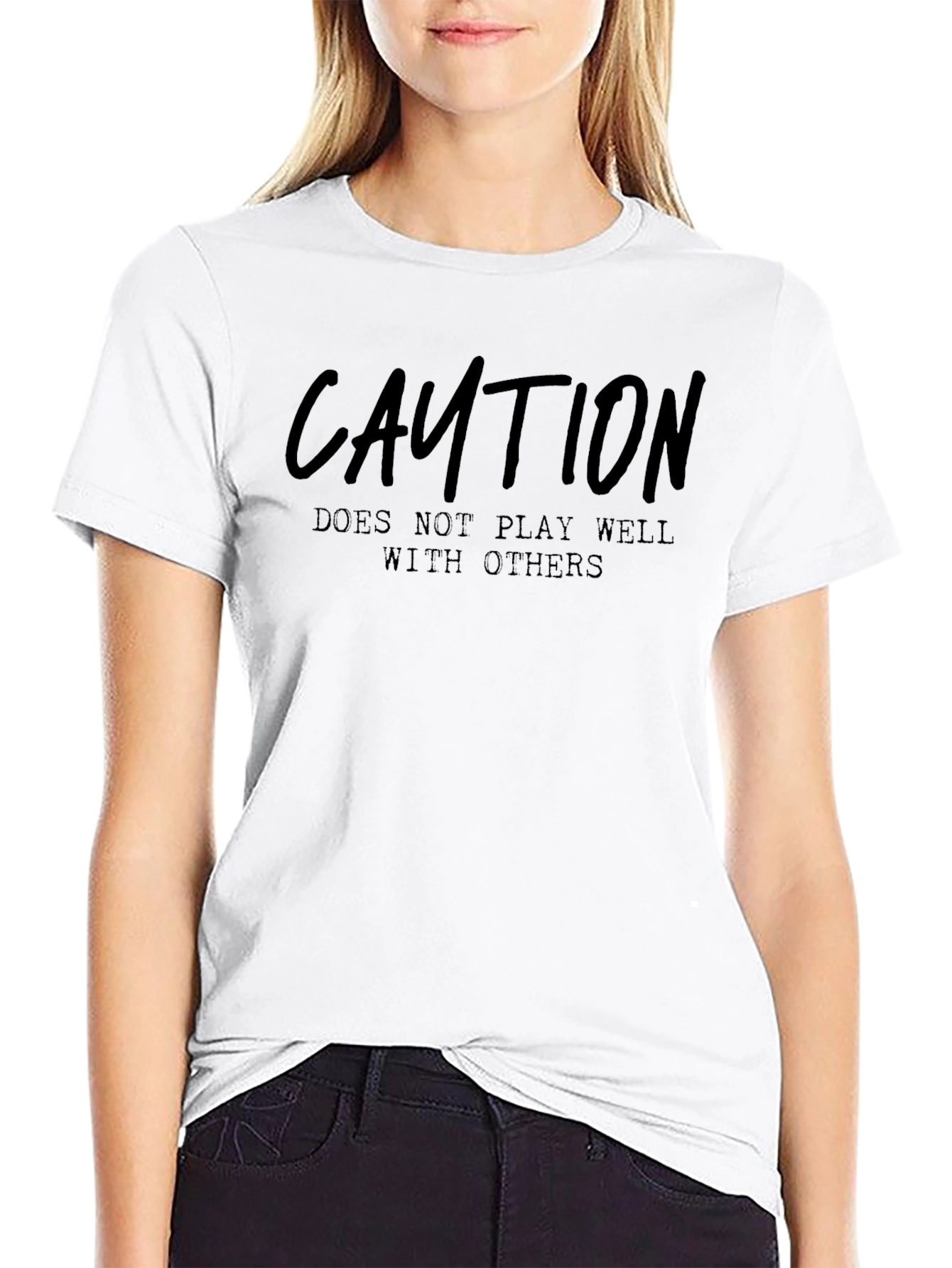 Caution: Doesnt Play Well With Others T-Shirt
