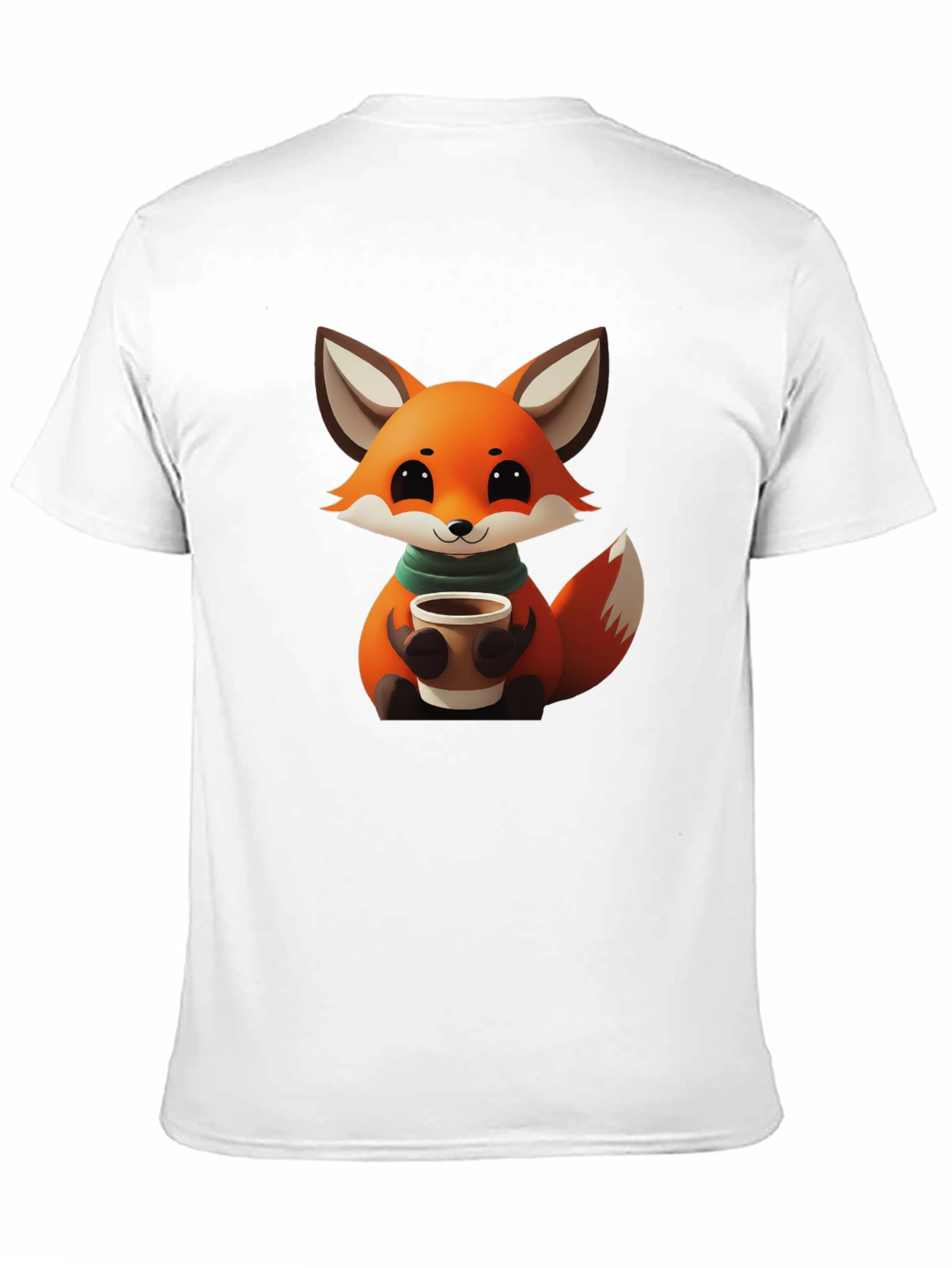 Cute Fox Coffee T-Shirt