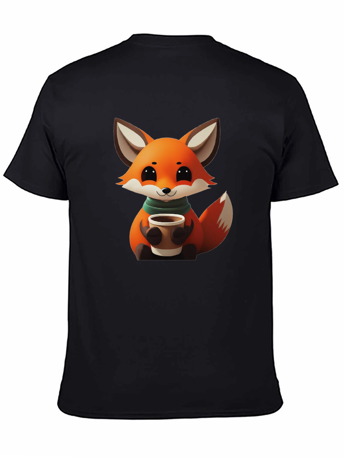 Cute Fox Coffee T-Shirt