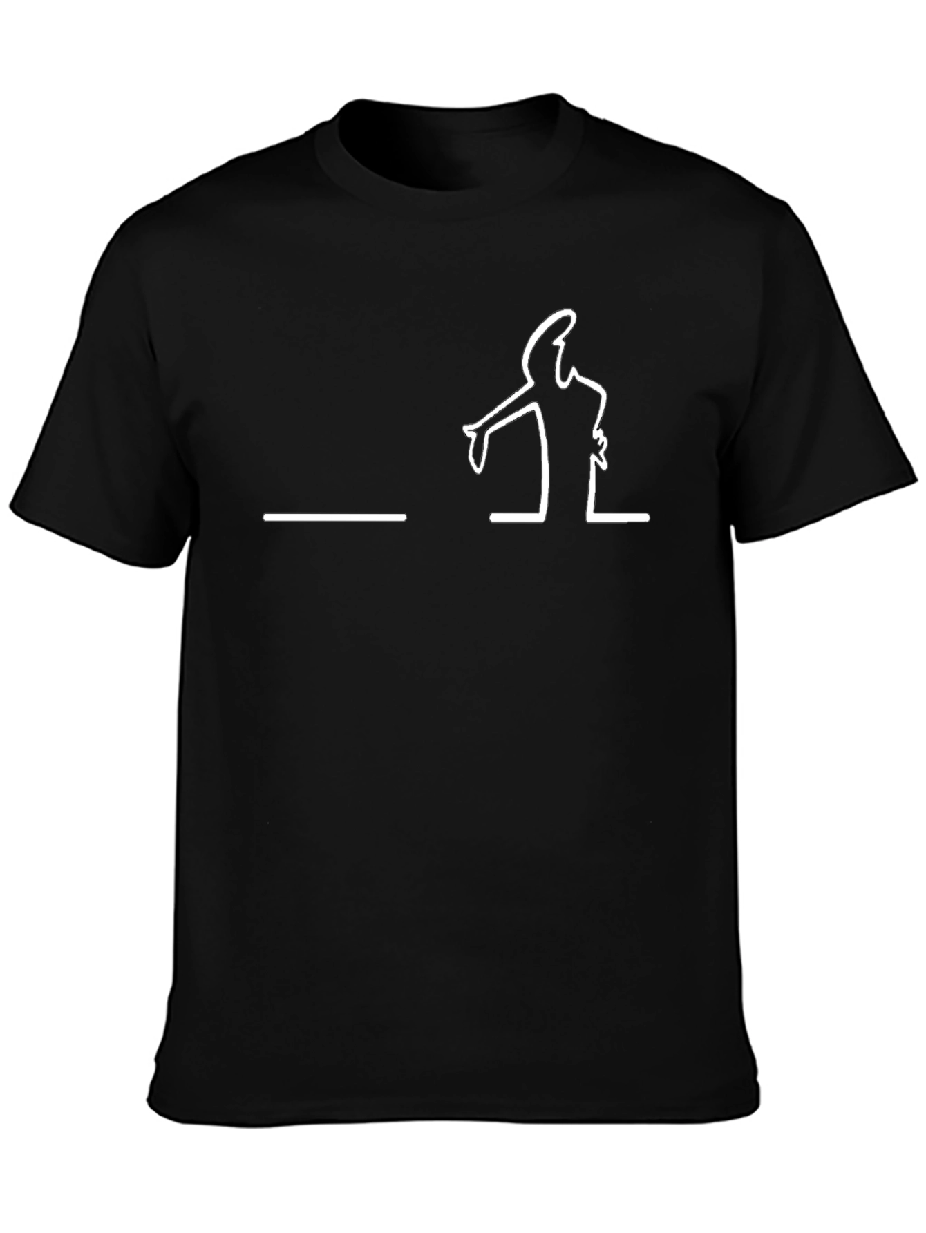 La Linea Inspired Black T-Shirt