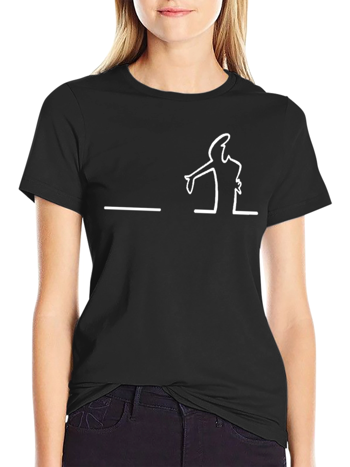 La Linea Inspired Black T-Shirt