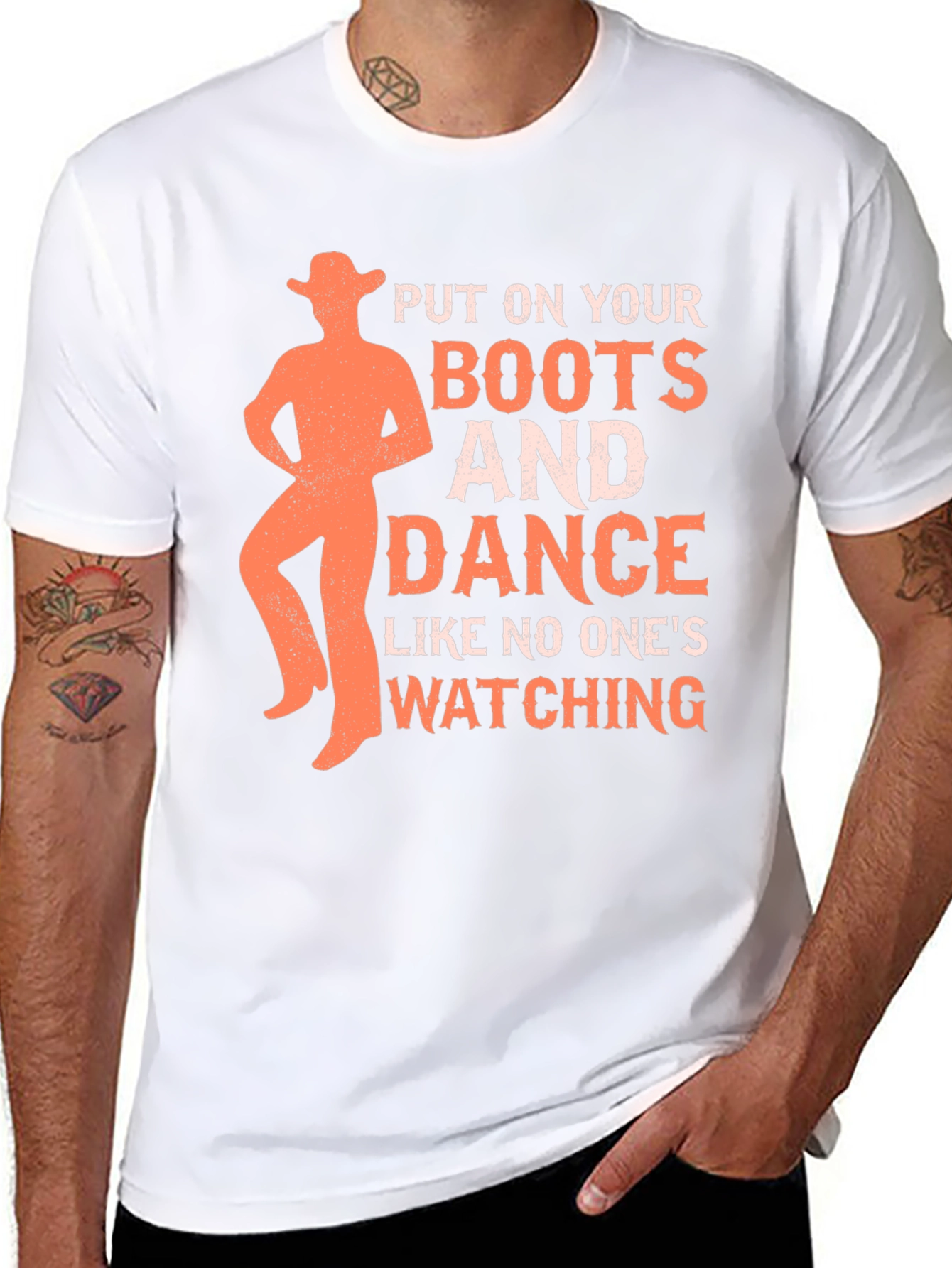Dance Like No Ones Watching Graphic T-Shirt