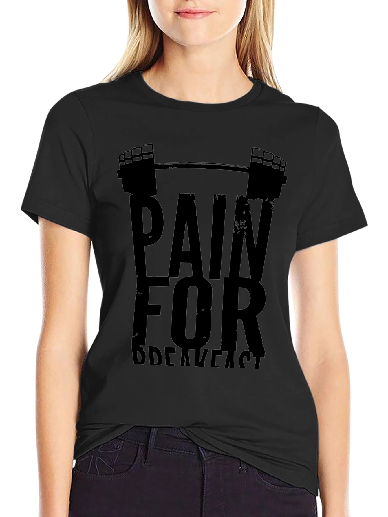 Pain for Breakfast Mens Graphic T-Shirt