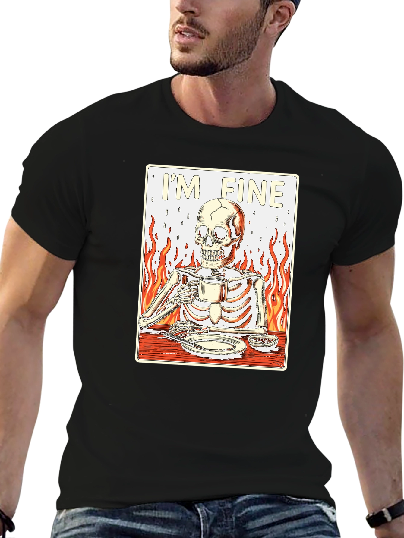 Im Fine Skeleton T-Shirt