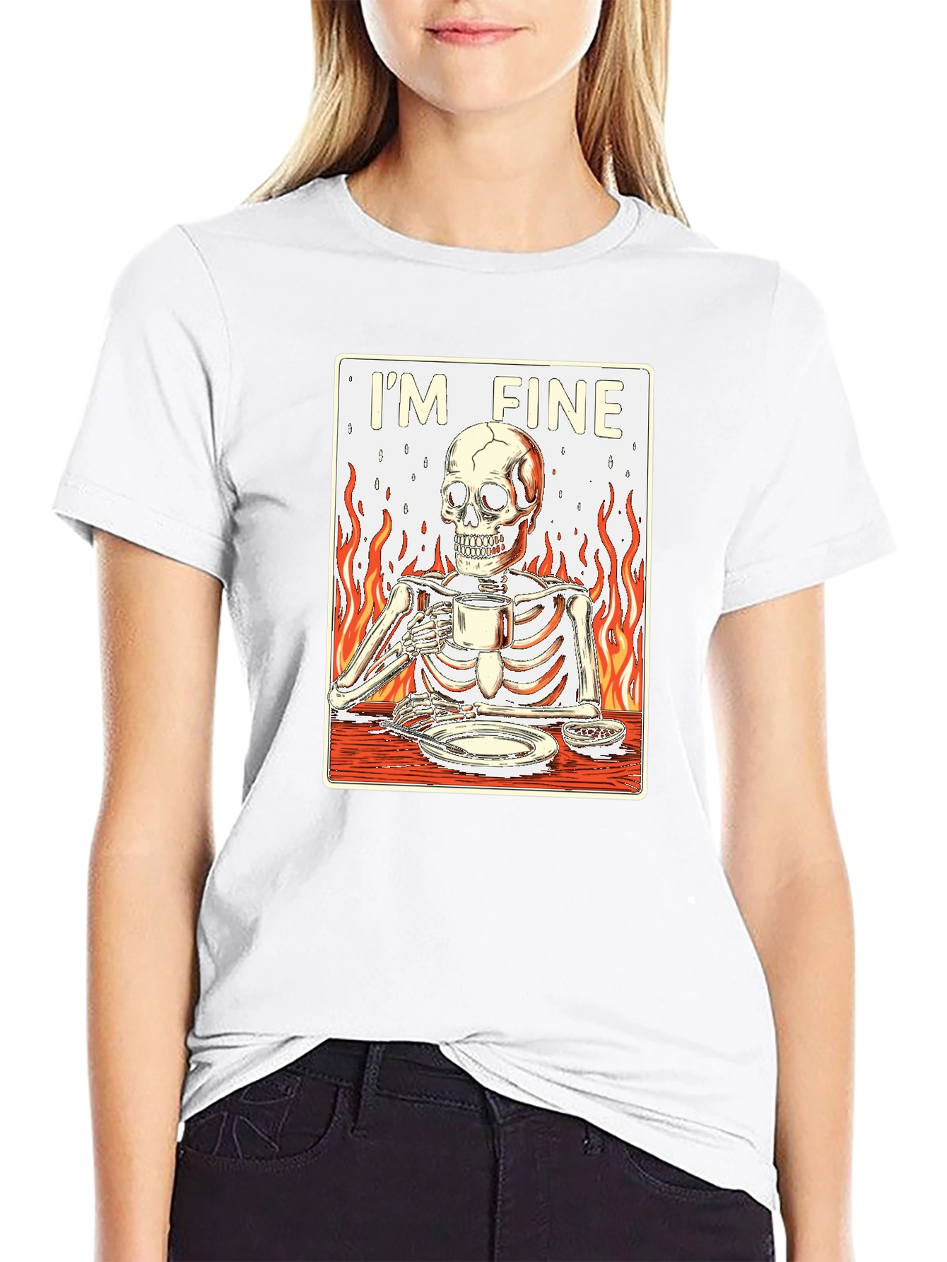 Im Fine Skeleton T-Shirt