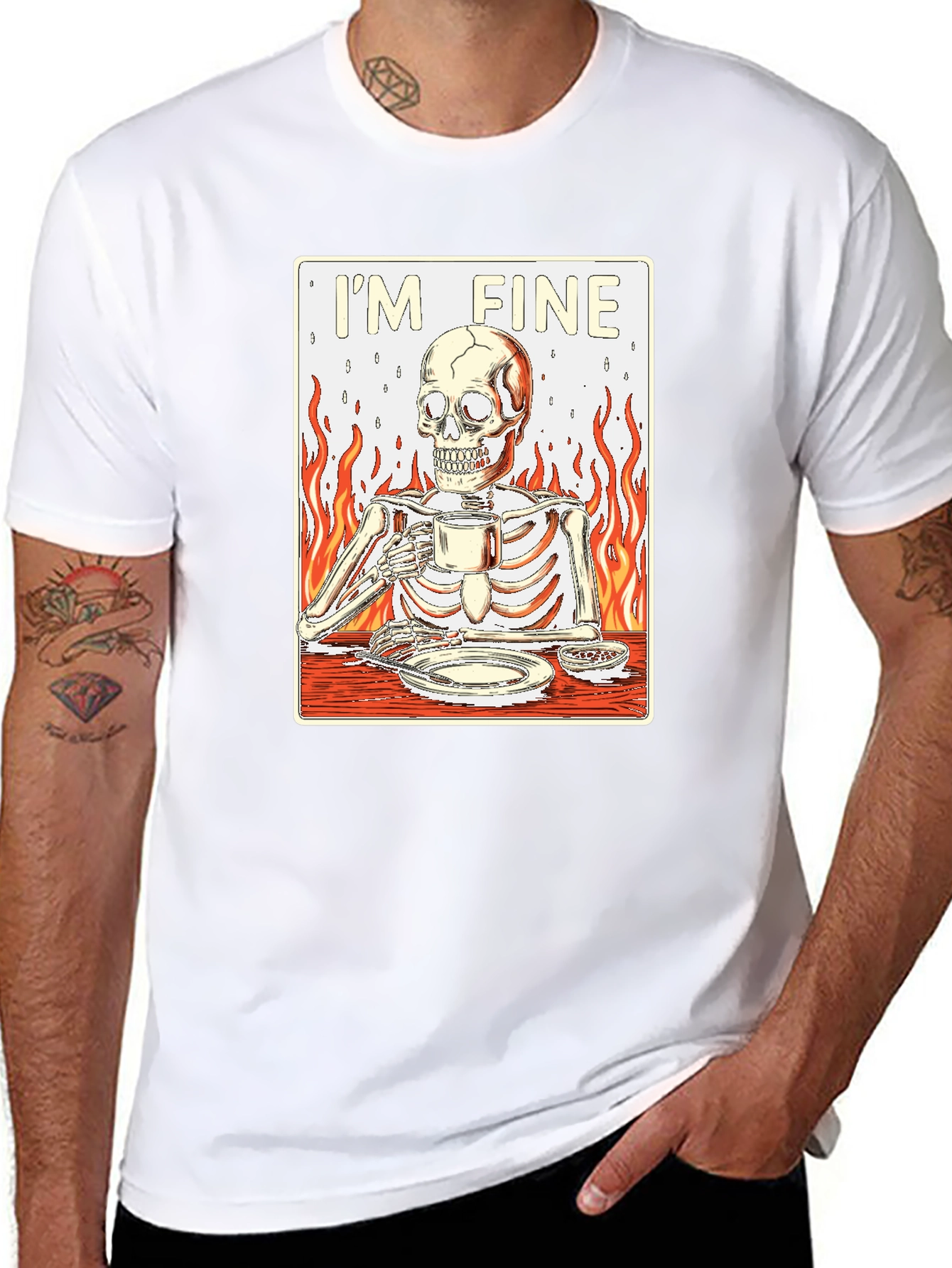 Im Fine Skeleton T-Shirt