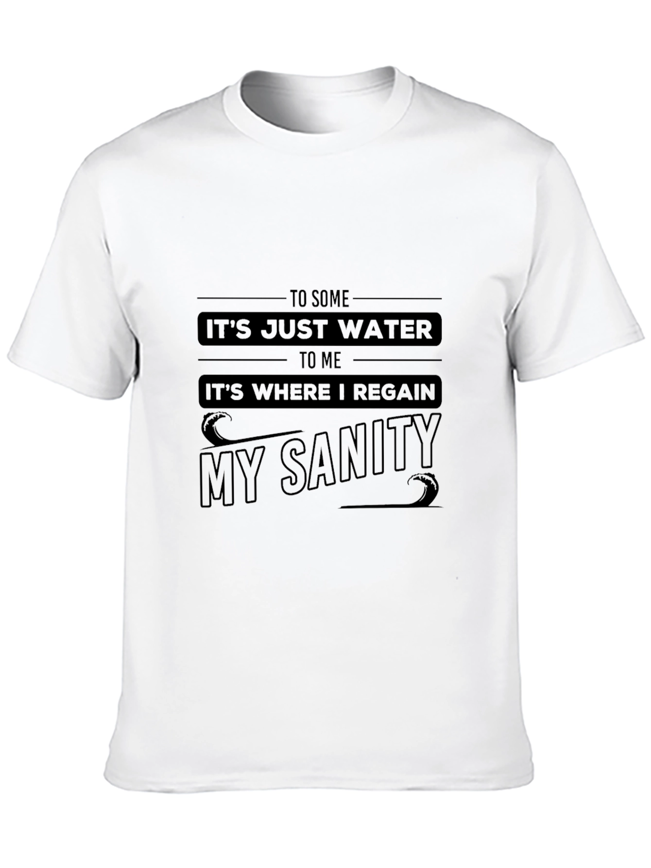 Water Sanity T-Shirt - Mens Graphic Tee