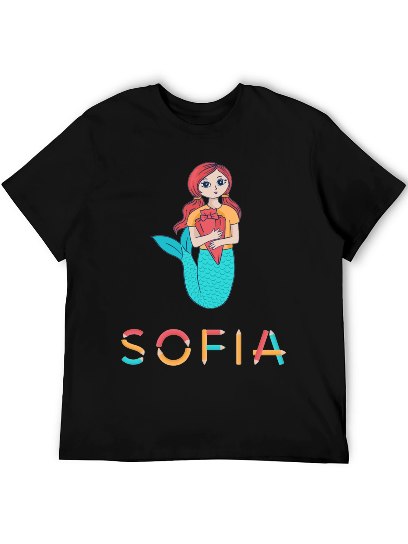 Sofia Mermaid Personalized Kids T-Shirt