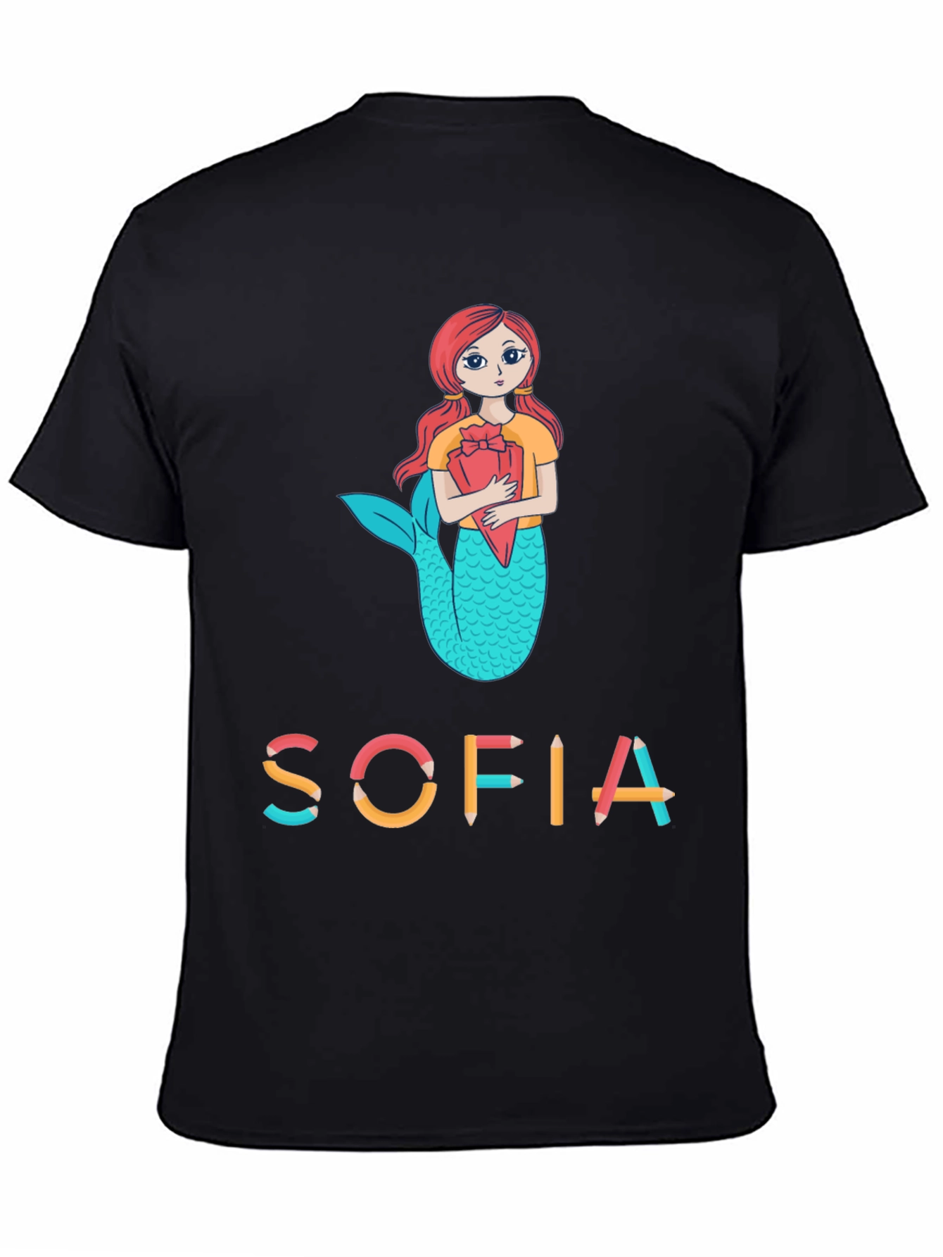 Sofia Mermaid Personalized Kids T-Shirt