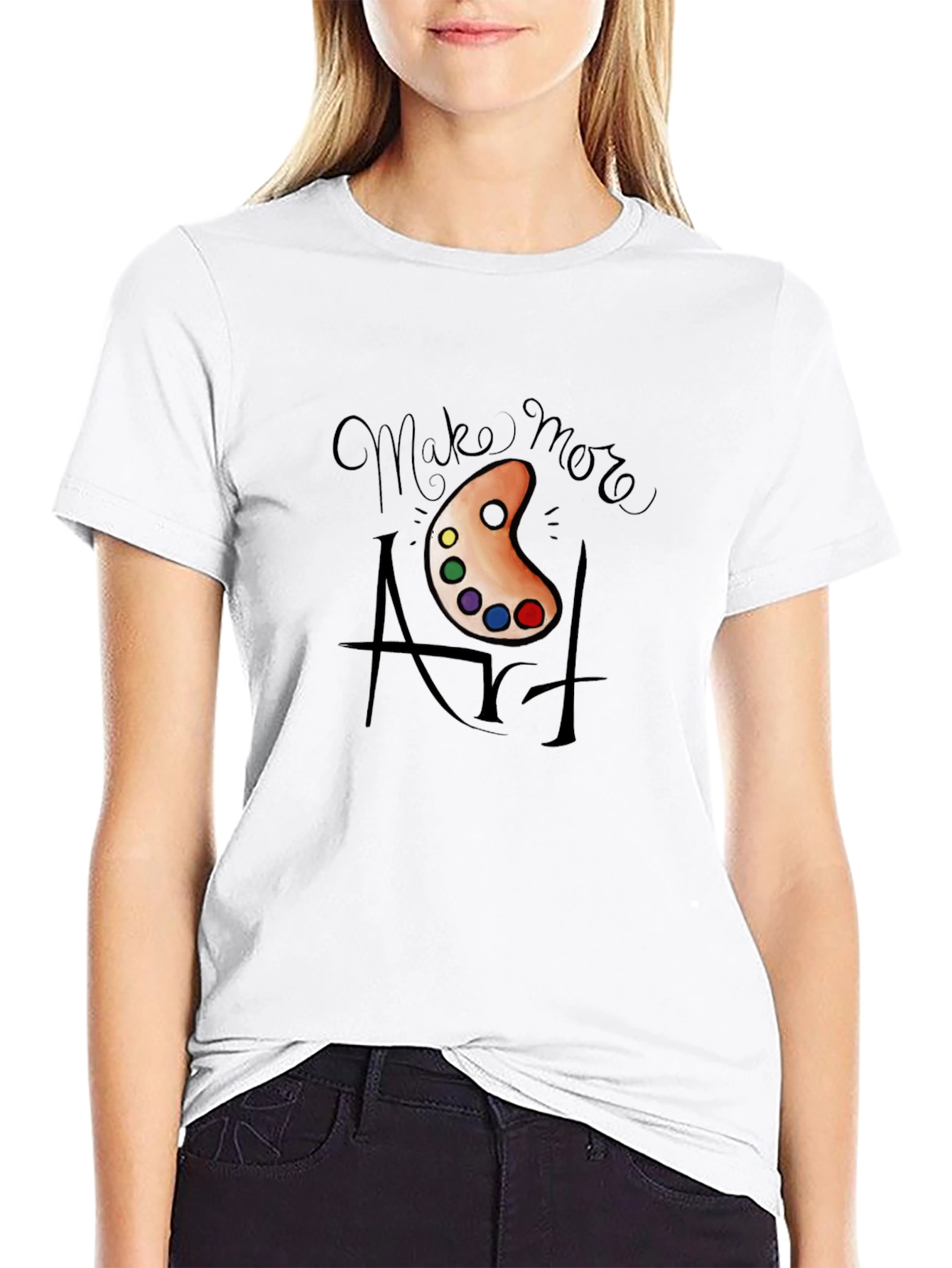 Make More Art T-Shirt - Artistic Expression