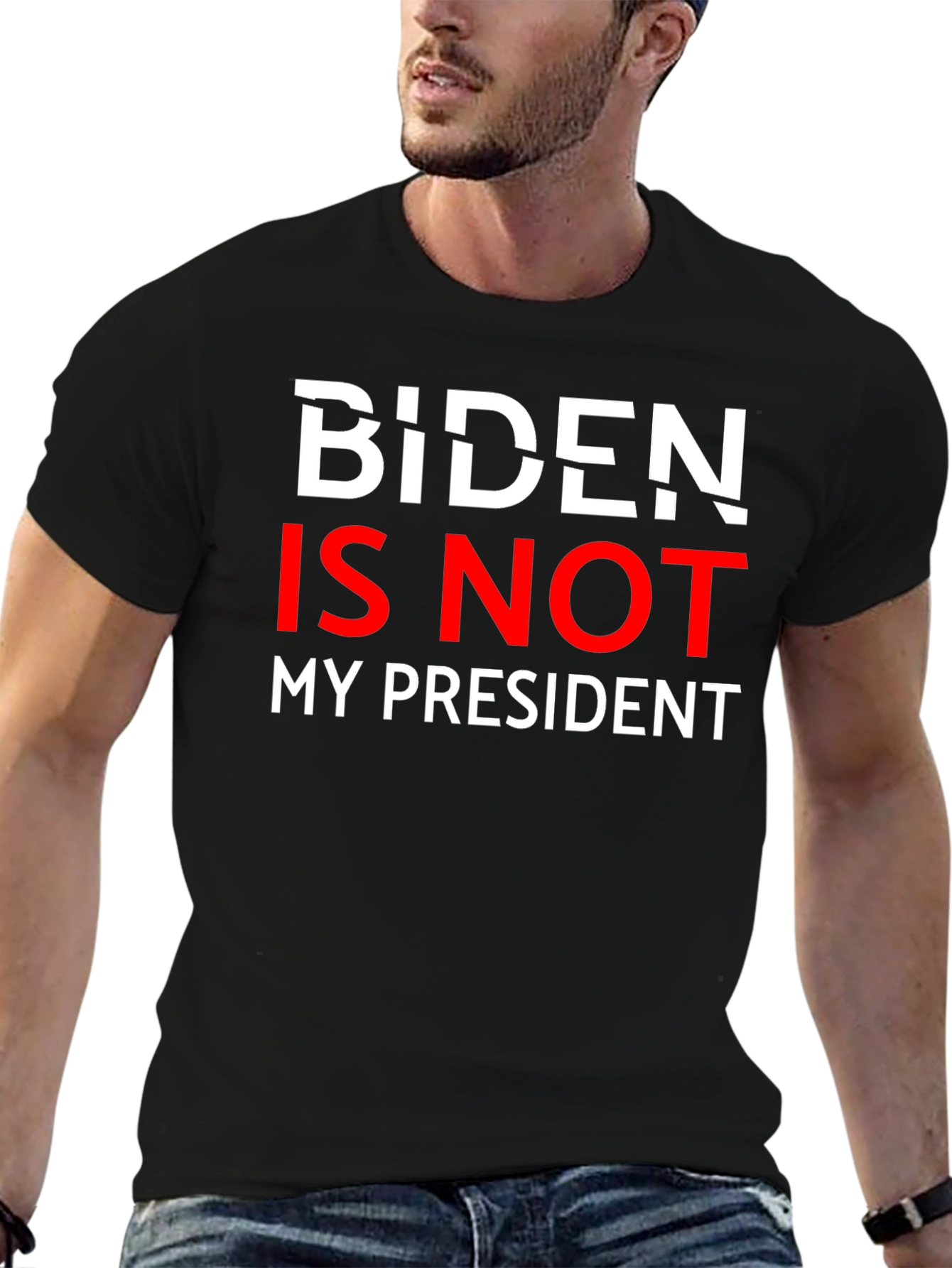 Biden Is Not My President Graphic Tee