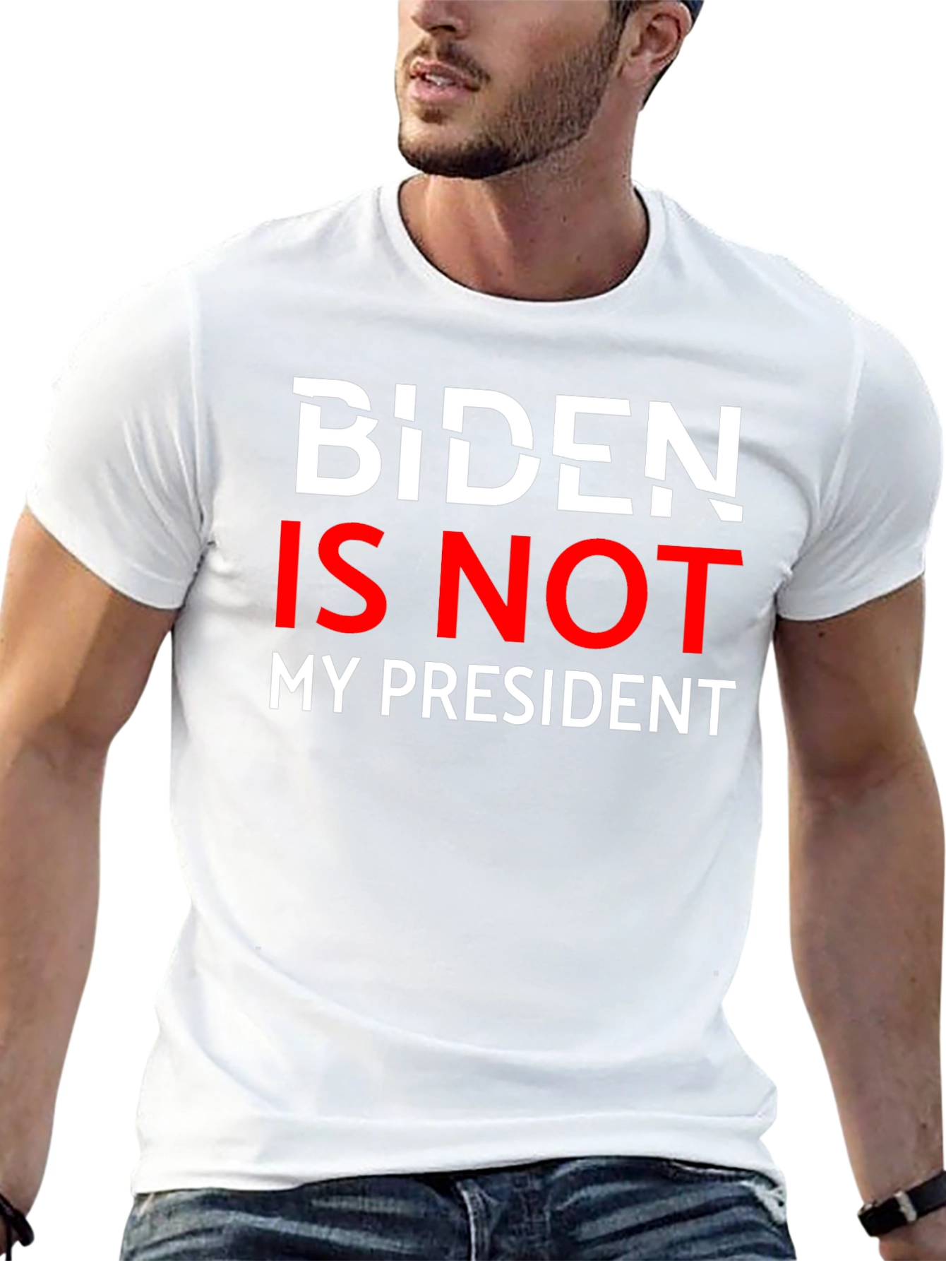 Biden Is Not My President Graphic Tee