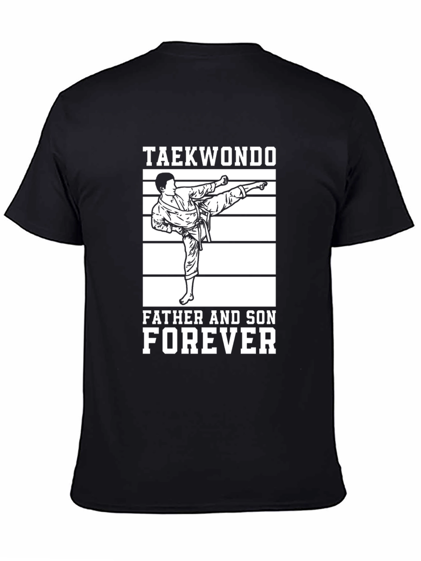 Taekwondo Father and Son Forever T-Shirt