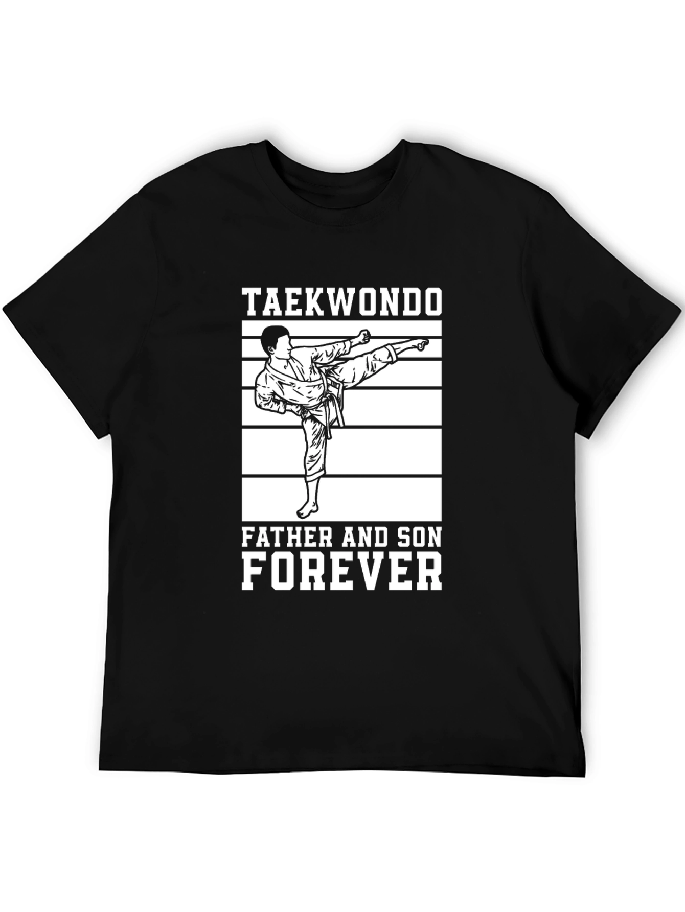 Taekwondo Father and Son Forever T-Shirt