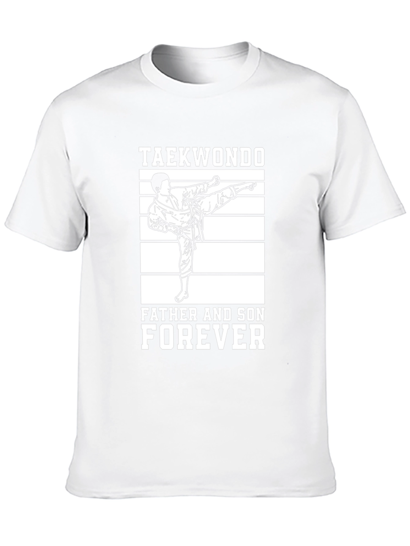 Taekwondo Father and Son Forever T-Shirt