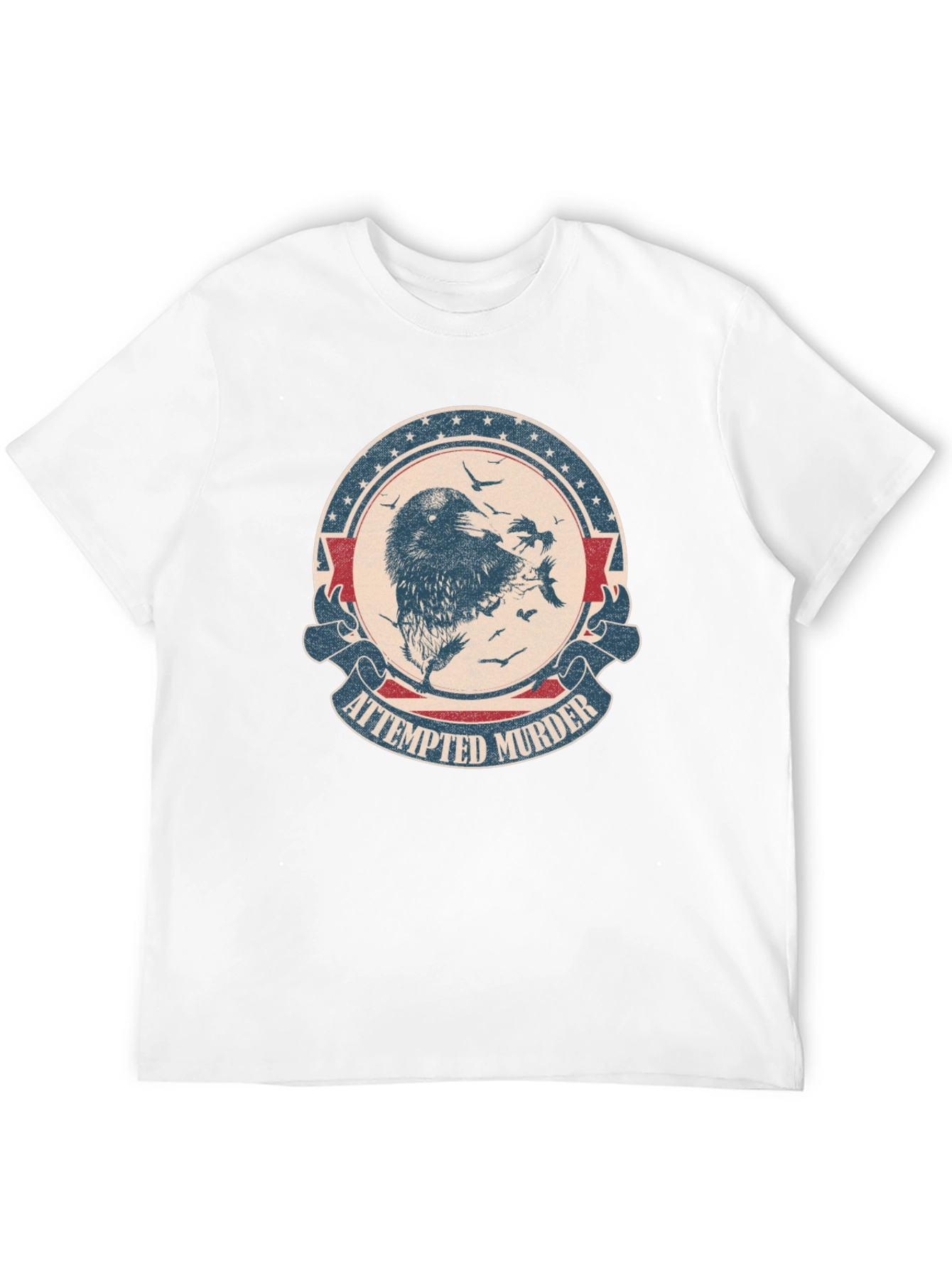 Attempted Murder Raven Graphic T-Shirt