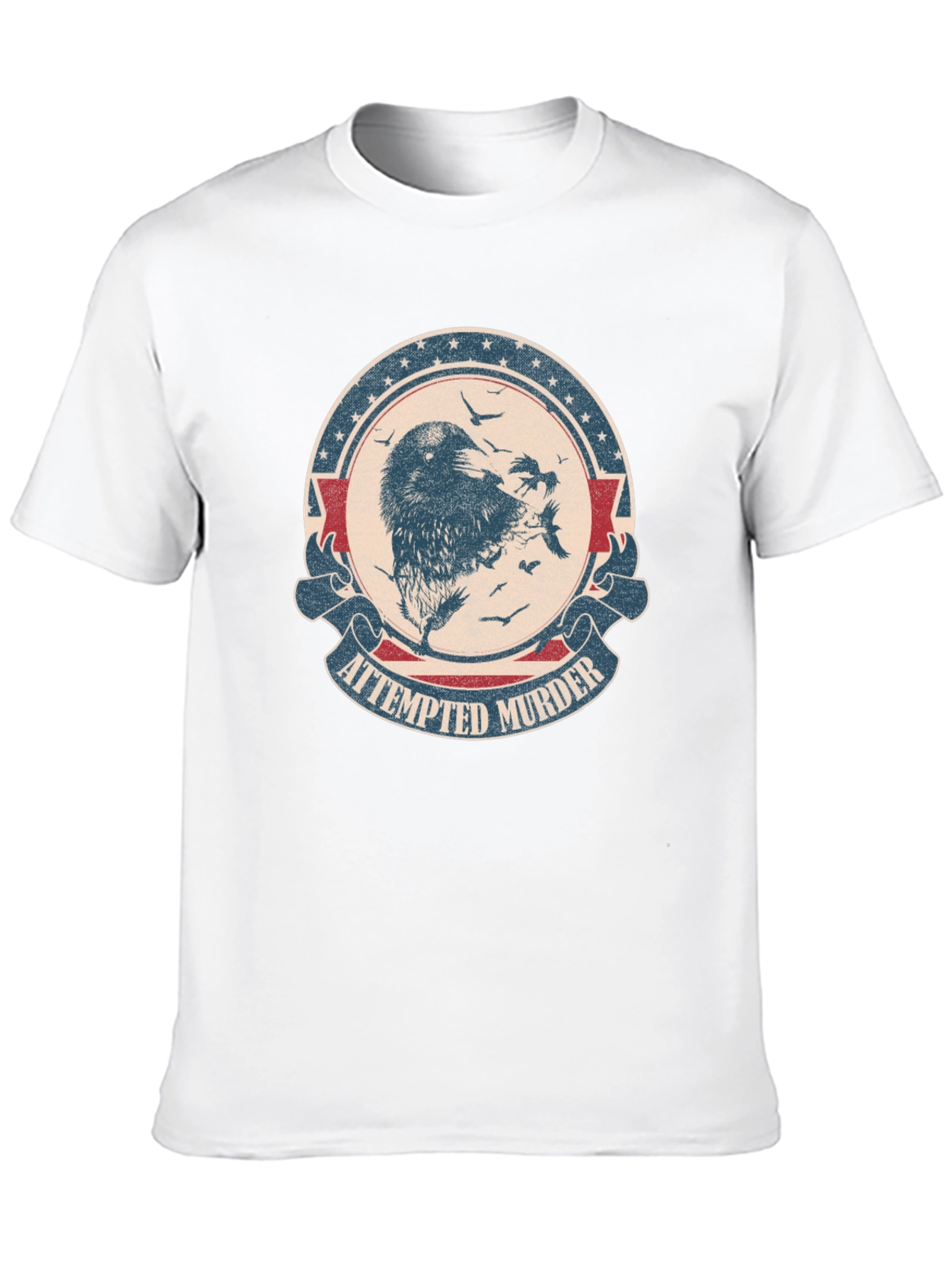 Attempted Murder Raven Graphic T-Shirt