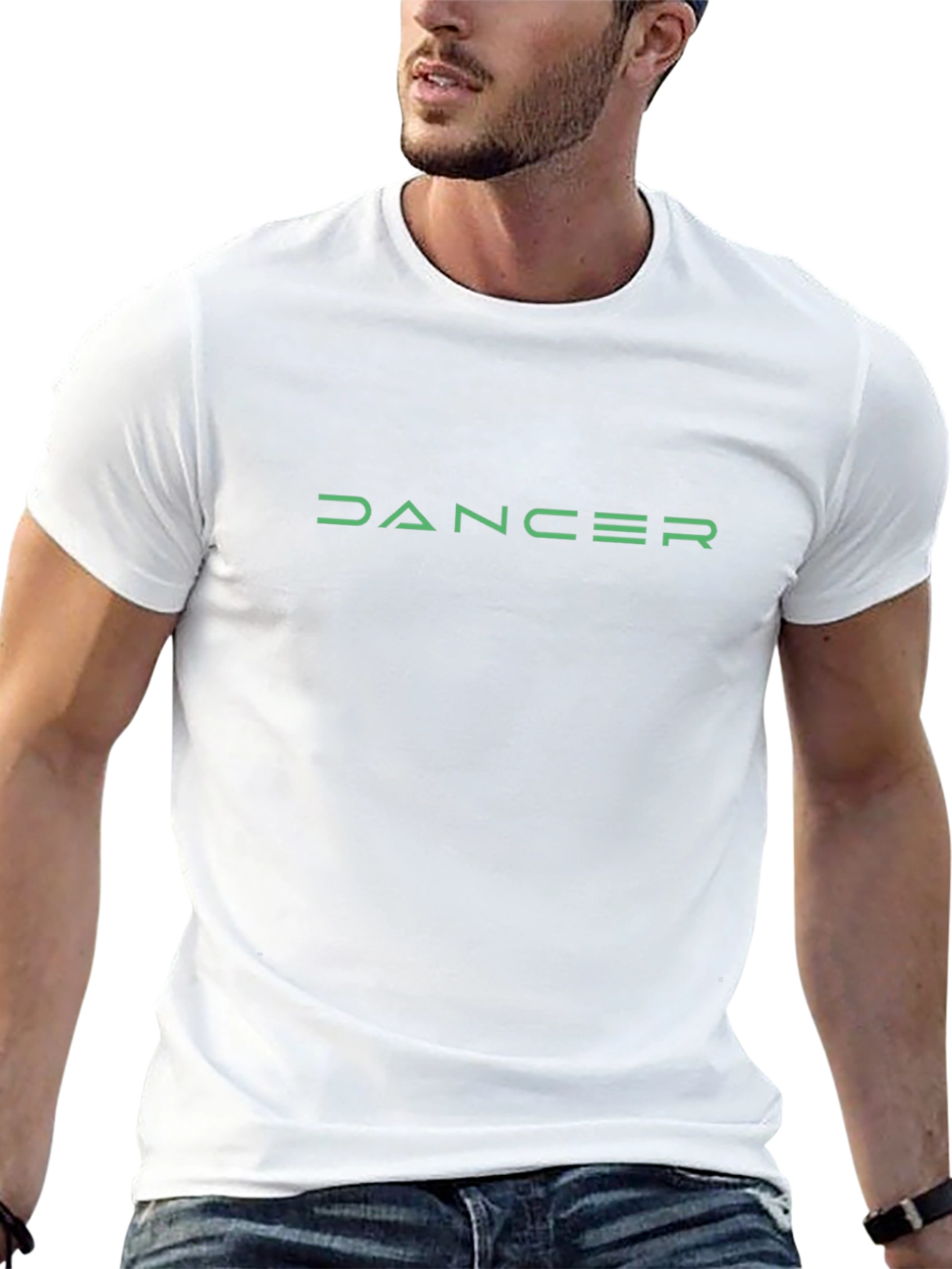 Dancer Tee - Modern Graphic Print Comfortable Fit