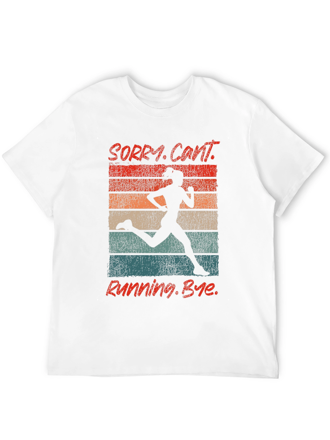 Retro Running Graphic T-Shirt