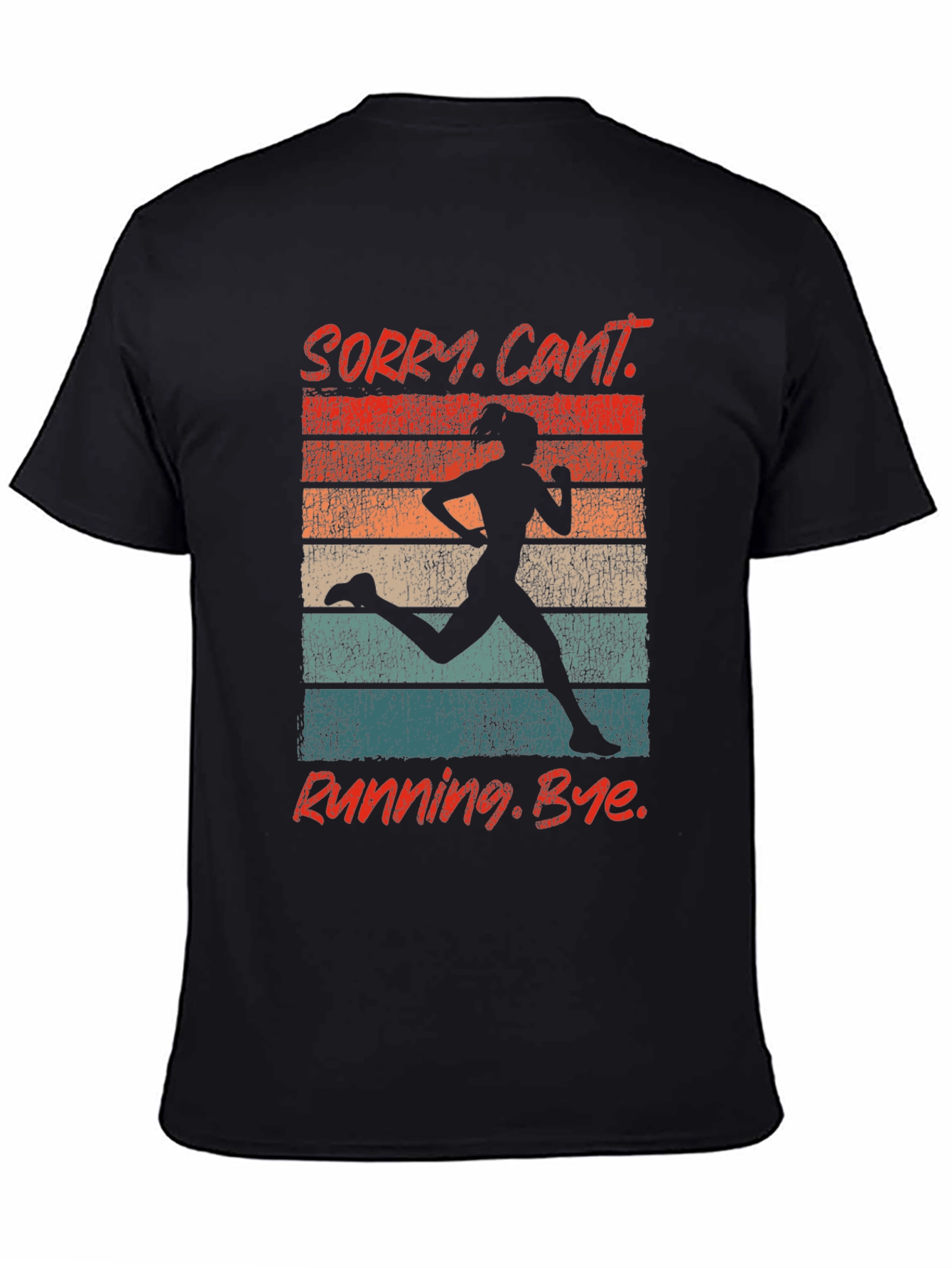 Retro Running Graphic T-Shirt