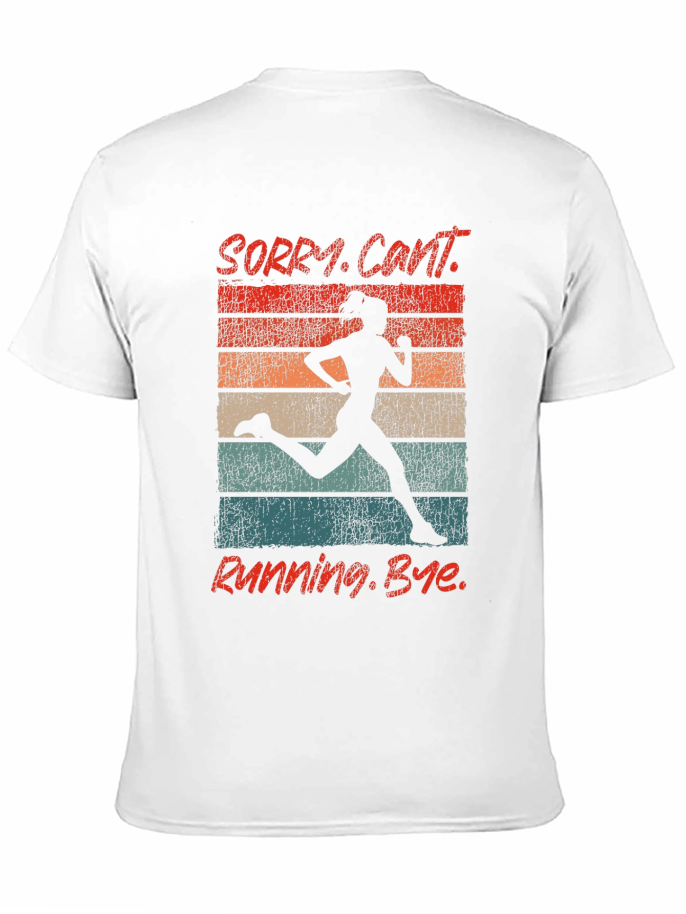 Retro Running Graphic T-Shirt