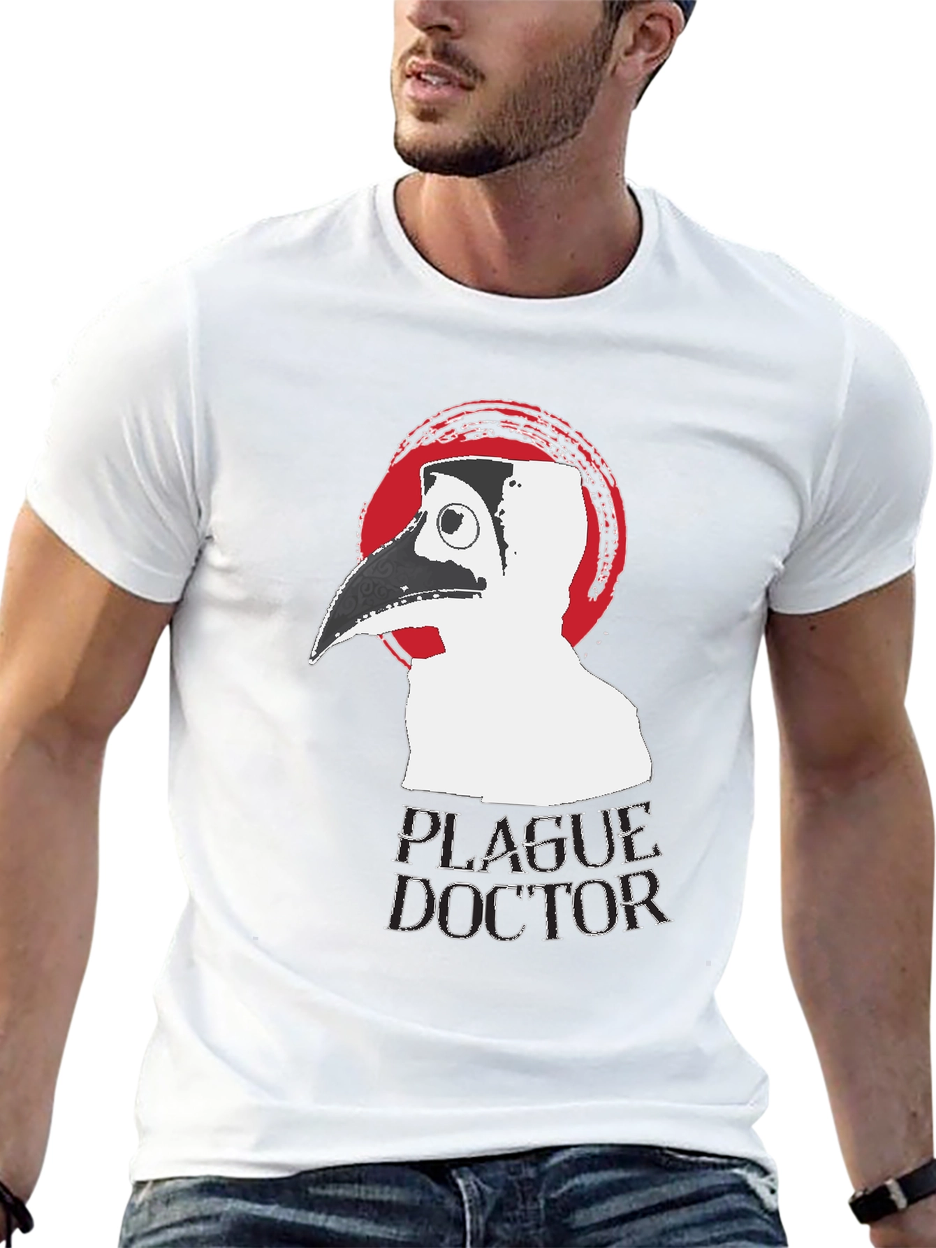 Plague Doctor T-Shirt - Unique Graphic Tee