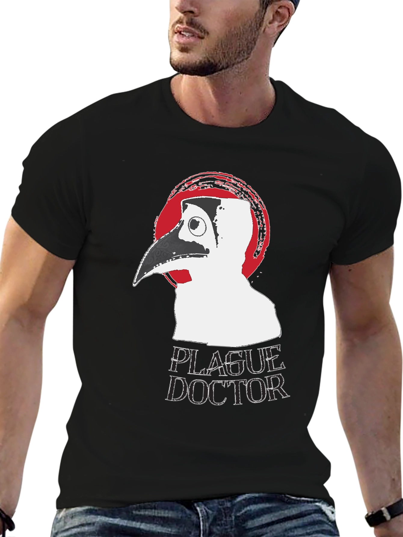 Plague Doctor T-Shirt - Unique Graphic Tee