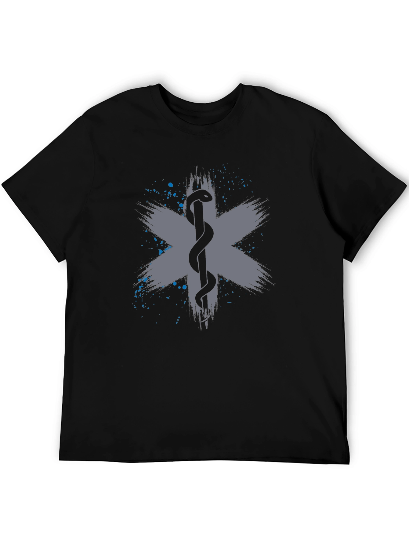 Star of Life Snake Emblem Tee