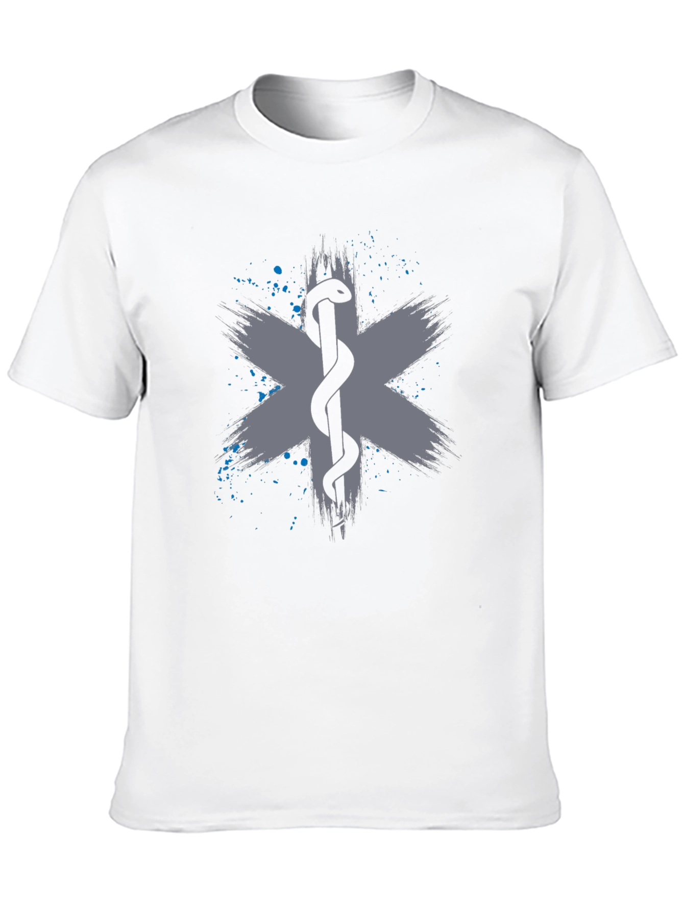 Star of Life Snake Emblem Tee