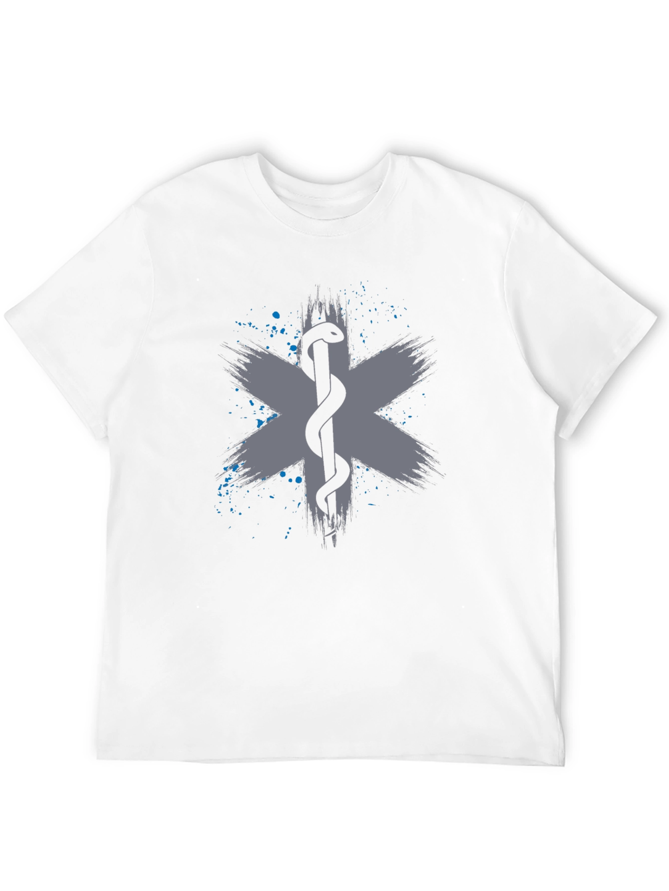 Star of Life Snake Emblem Tee