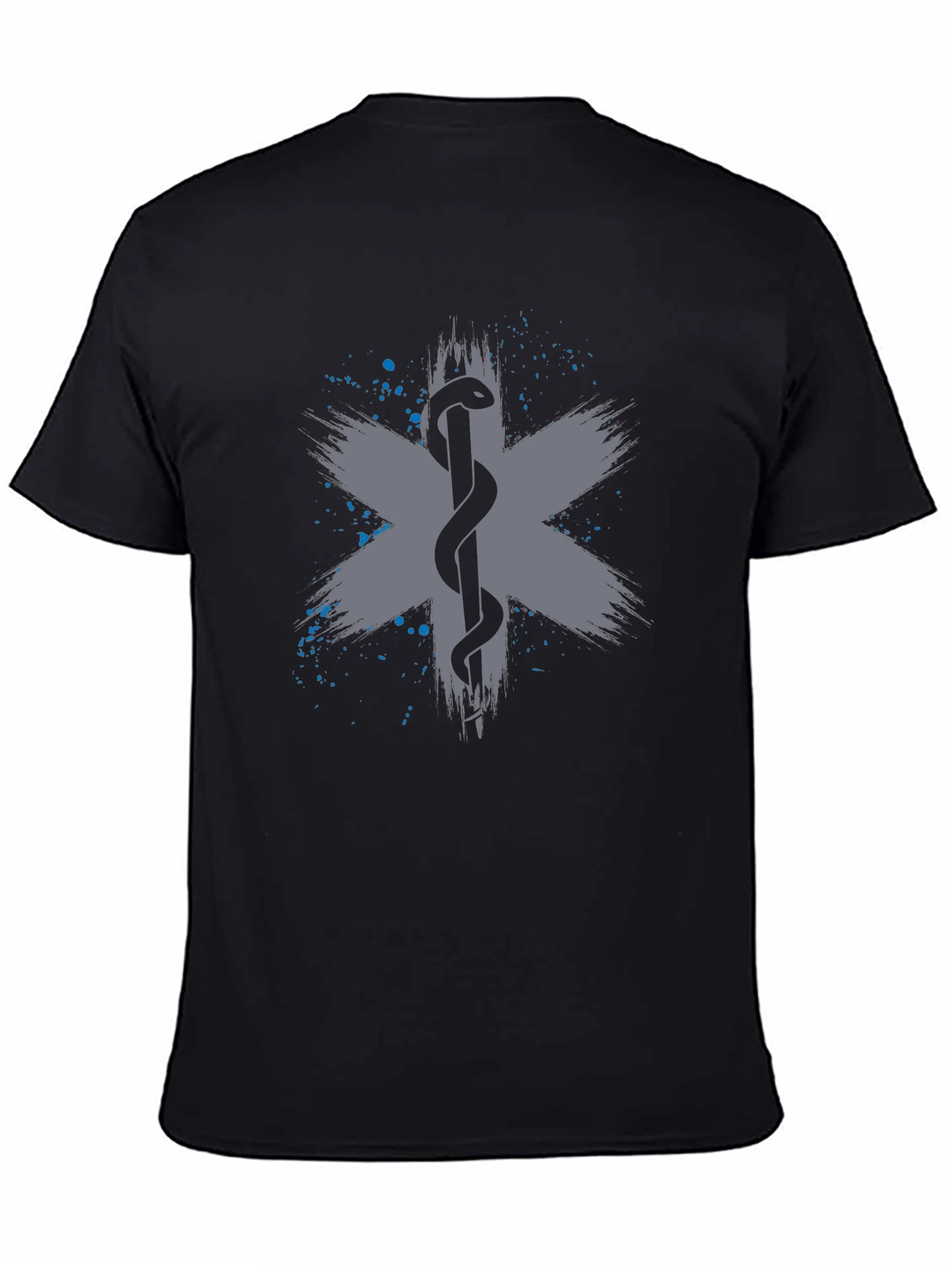 Star of Life Snake Emblem Tee