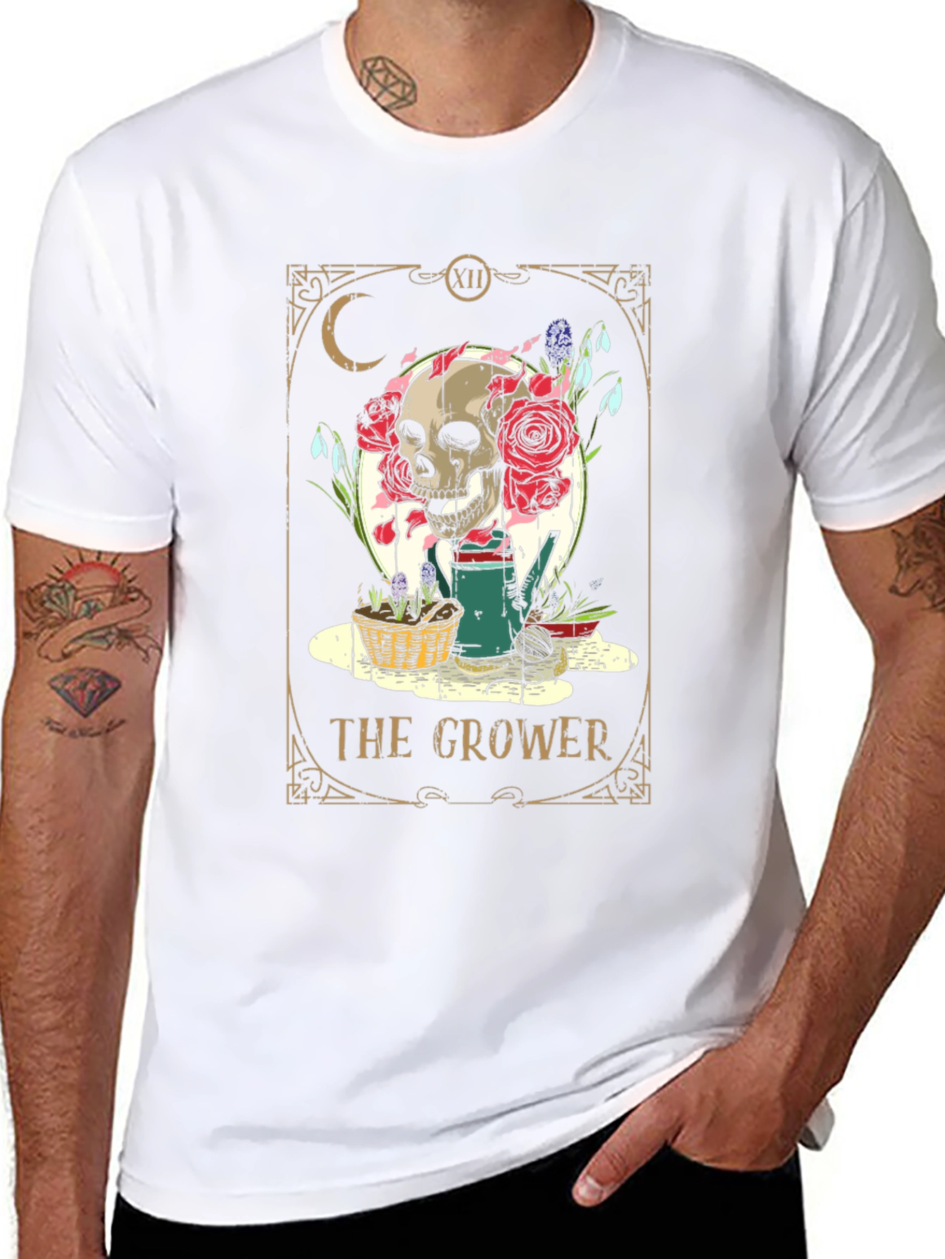 The Grower Tarot Card T-Shirt