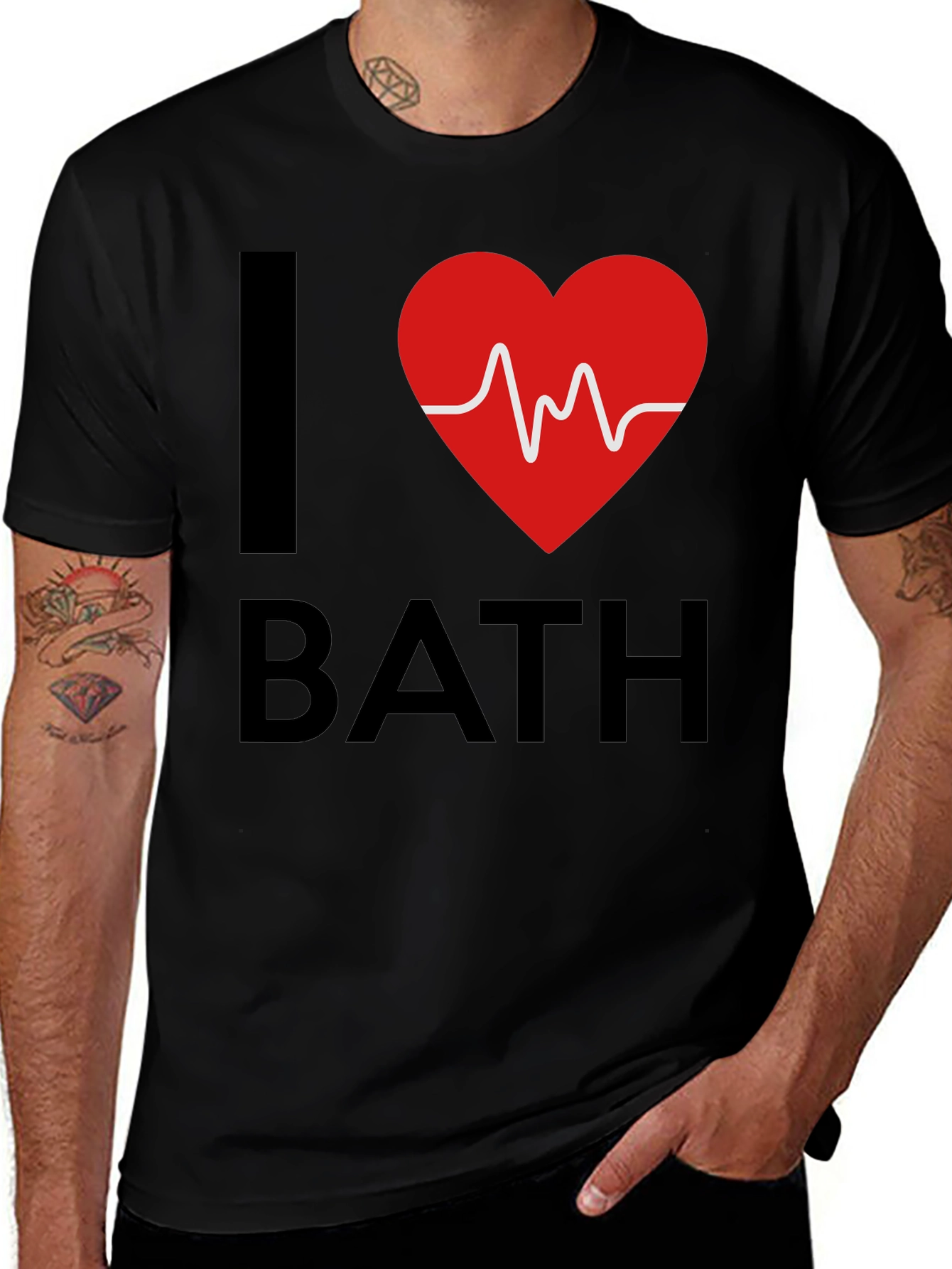 I Heart Bath T-Shirt